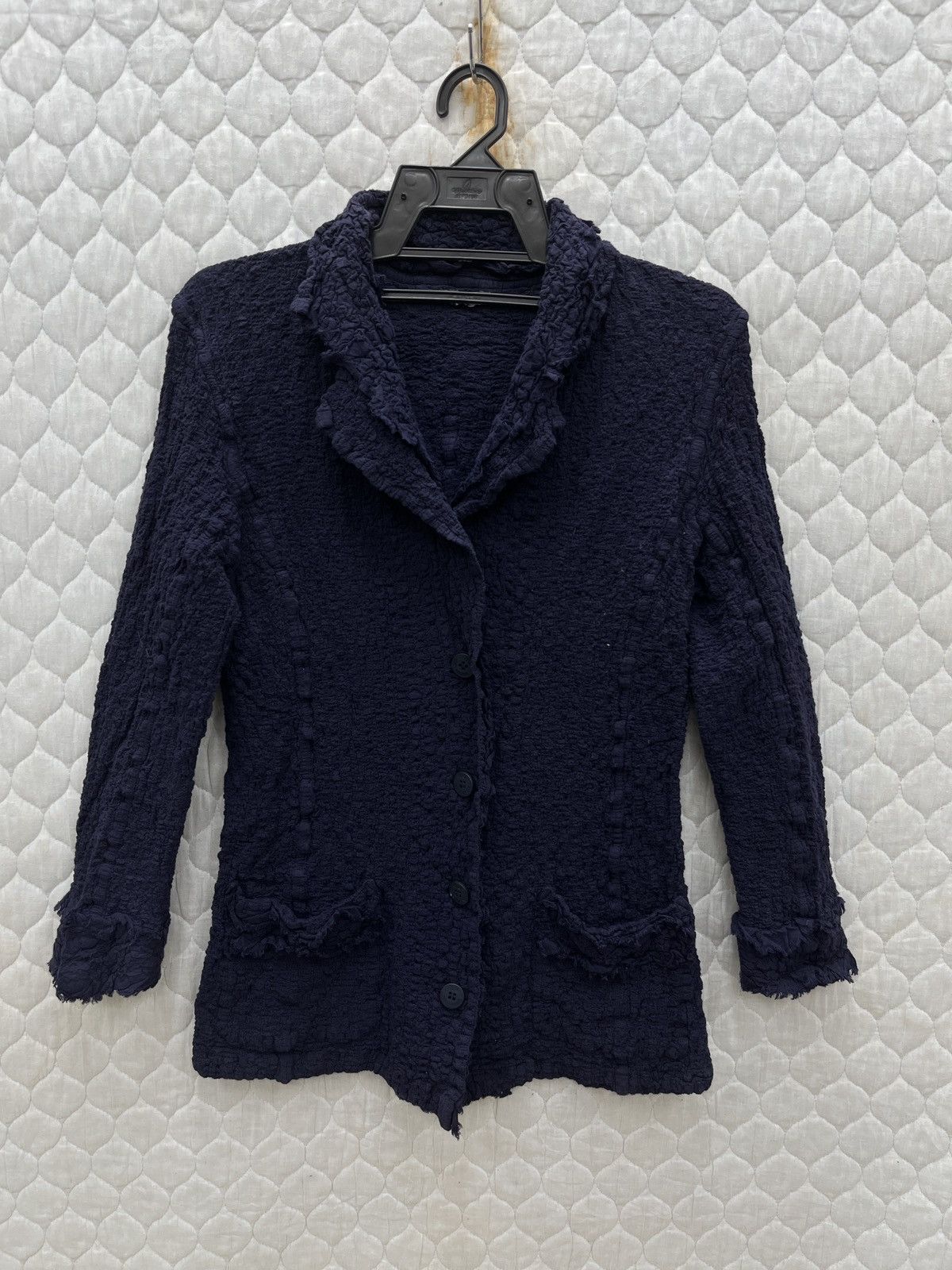 Issey Miyake 🔥🔥🔥ARCHIVE ISSEY MIYAKE ELASTIC JACKET / CARDIGAN Size M / US 6-8 / IT 42-44 - 1 Thumbnail