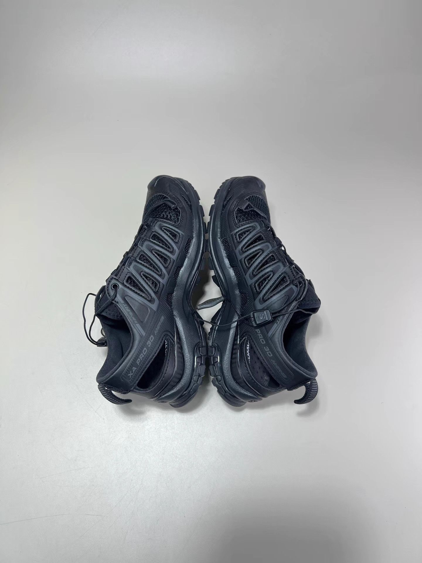 Salomon SALOMON XA PRO 3D AMPH Black Low Top Sneakers Size US 7.5 / IT 37.5 - 4 Thumbnail