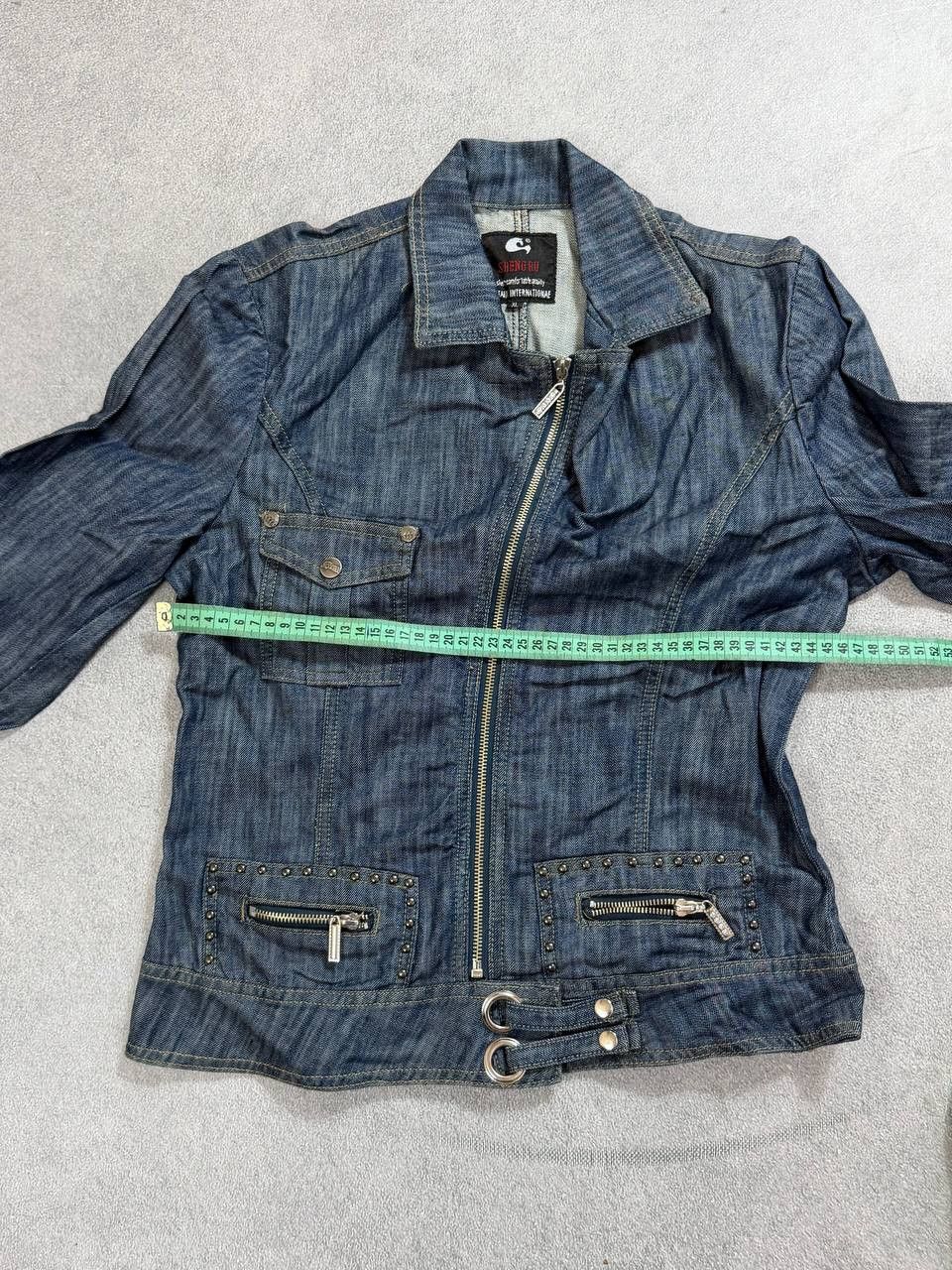 Japanese Brand Denim buttons hype hysteric glamour style denim jacket y2k Size US S / EU 44-46 / 1 - 13 Thumbnail