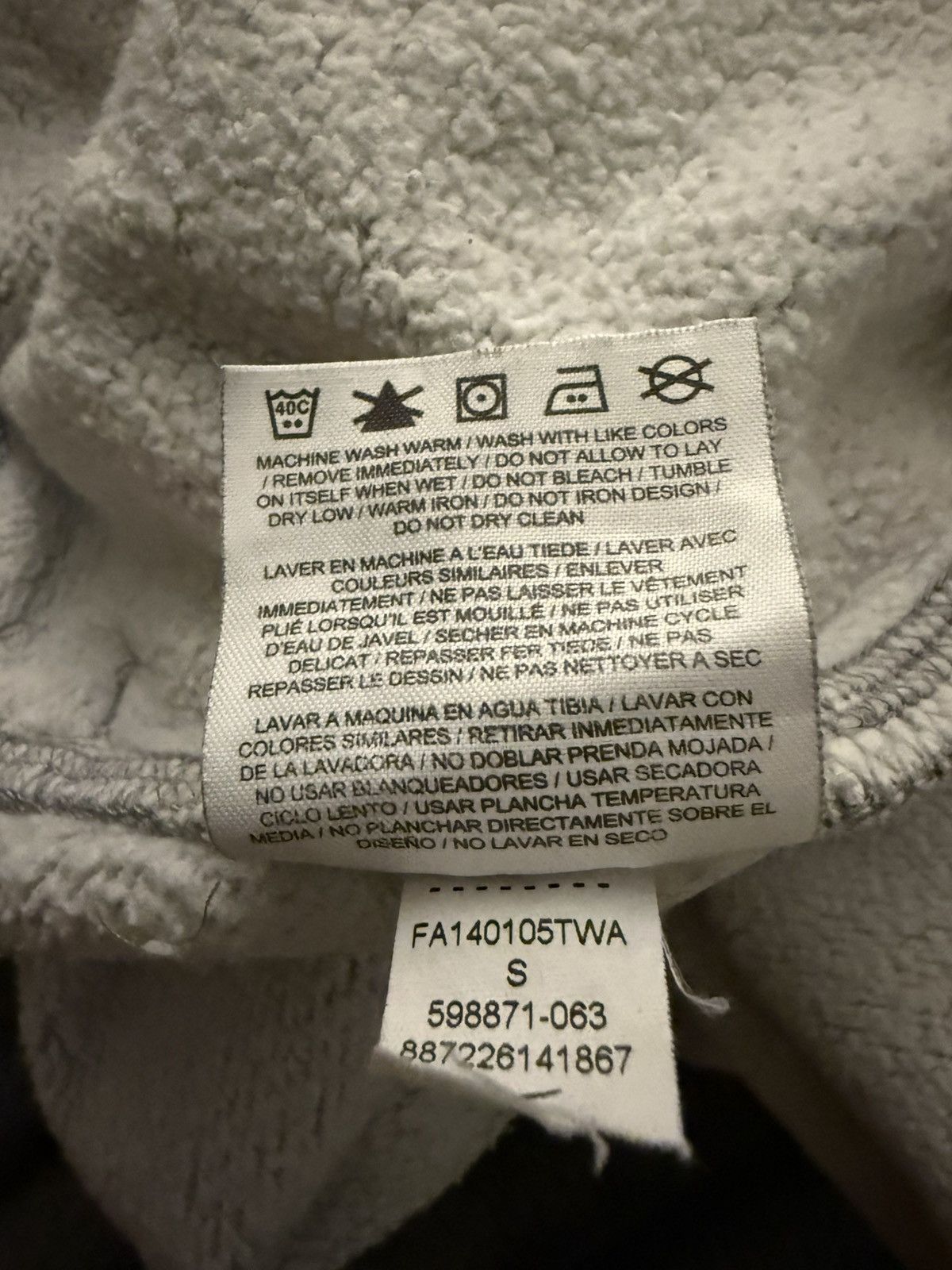 Nike Nike Grey Sweats Size US 29 - 6 Thumbnail