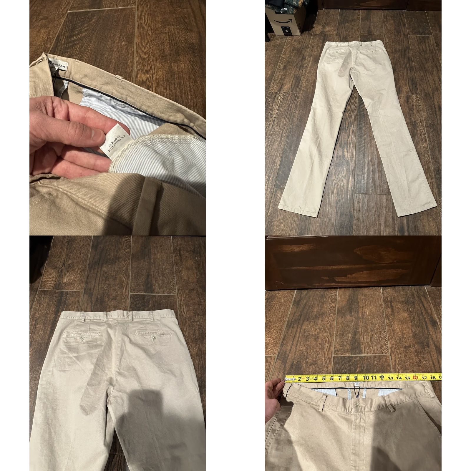 Peter Millar VINTAGE? No. Size US 35 - 8 Thumbnail