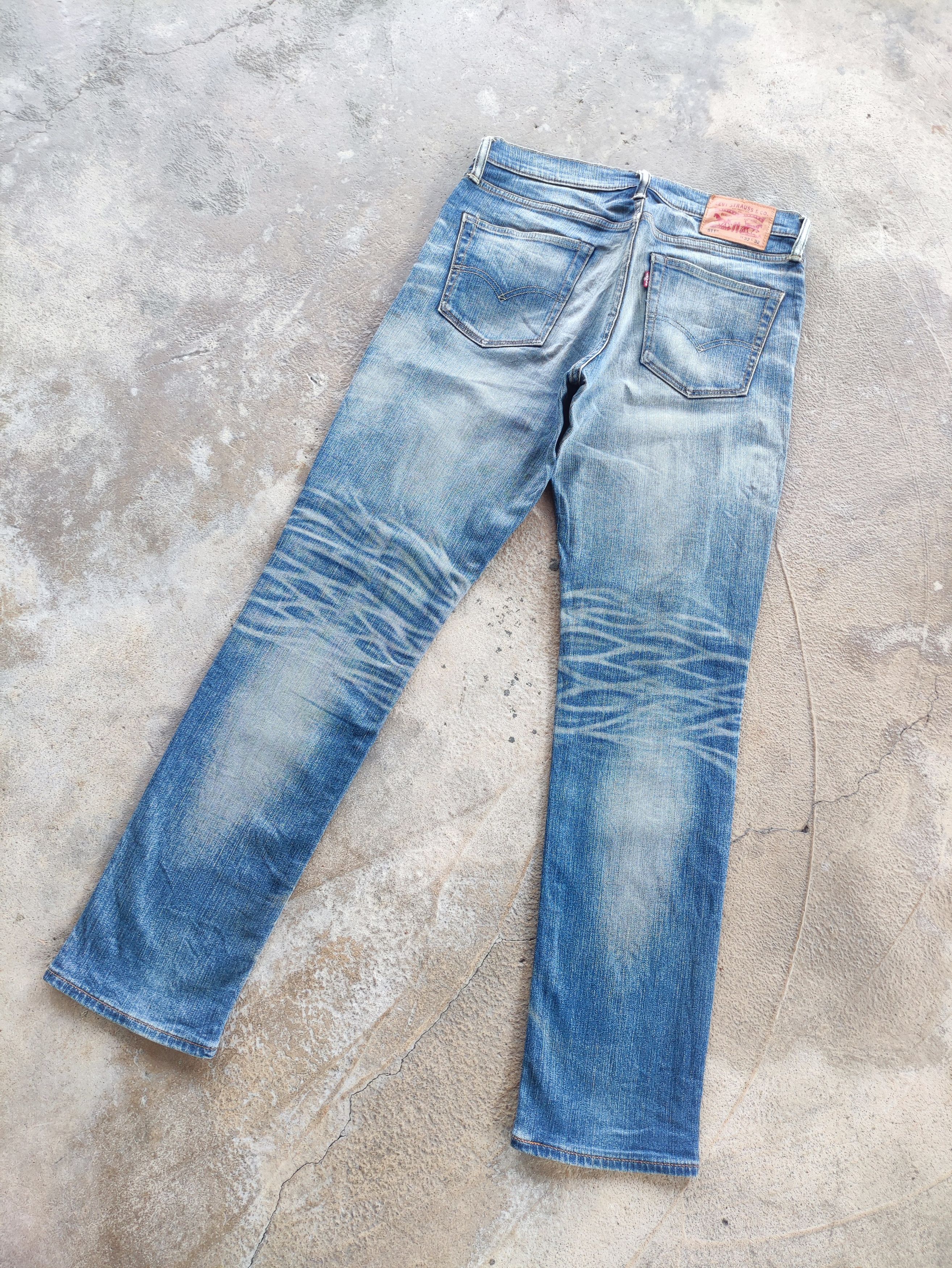 Jean × Levi's Vintage Levi's 511 Distressed Faded Denim Pants Jeans W32 Size US 32 / EU 48 - 7 Thumbnail