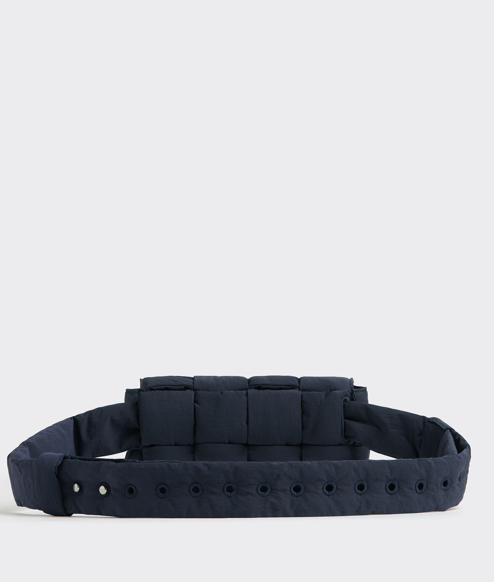 Bottega Veneta o1n1vont0225 Size: OS / Paddded Tech Cassette Belt Bag Blue Size ONE SIZE - 3 Thumbnail
