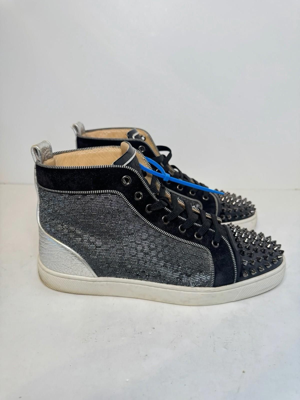 Christian Louboutin Christian Louboutin Louis Spikes High Top Men’s SZ 42 Size US 9 / EU 42 - 1 Thumbnail
