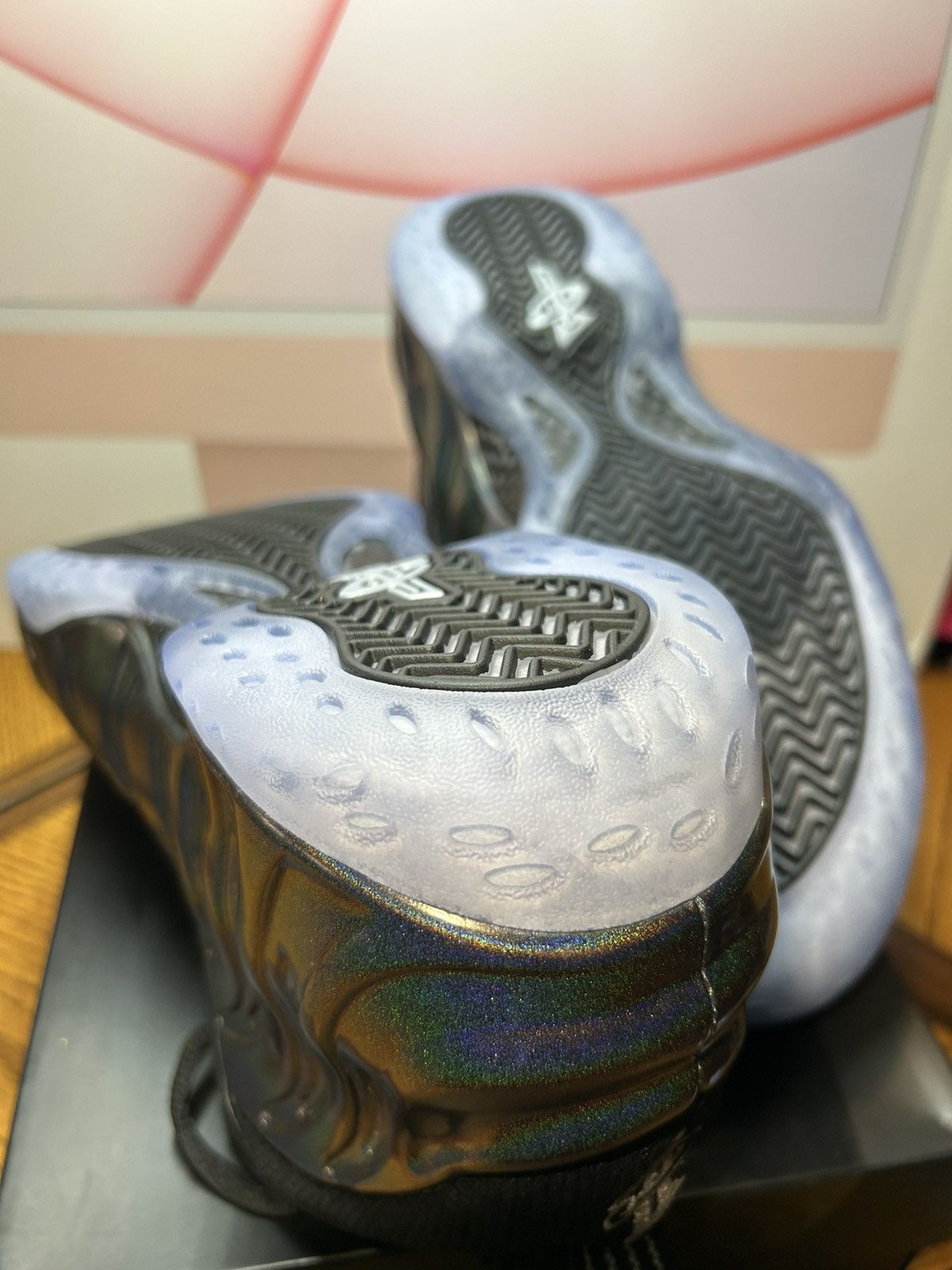 Nike Size 11 - Nike Air Foamposite One Hologram 2015 NEW Size US 11 / EU 44 - 8 Thumbnail