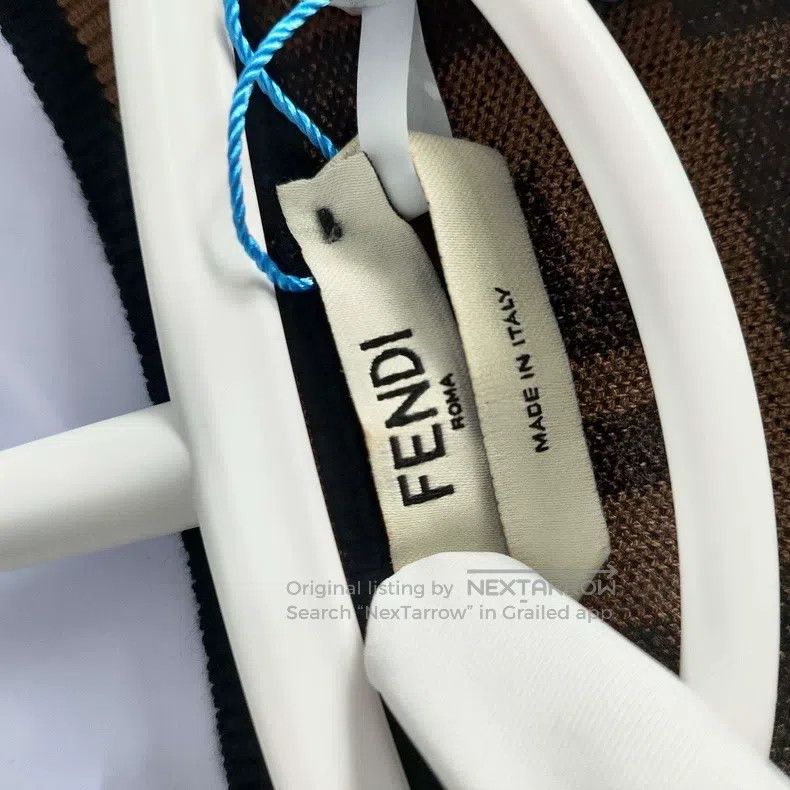 Fendi Fendi Knit sweater, monogrammed color Size XS / US 0-2 / IT 36-38 - 3 Thumbnail