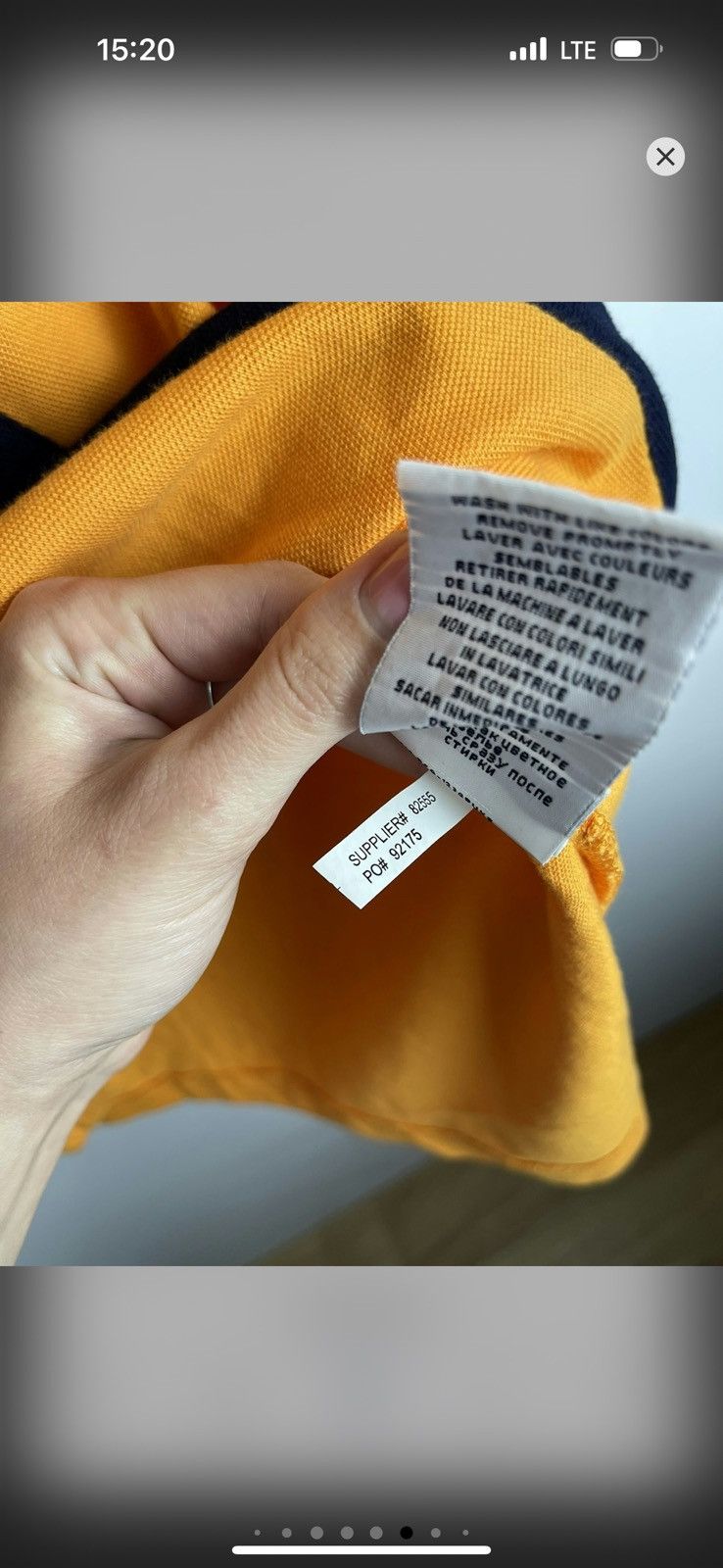 Polo Ralph Lauren × Vintage Vintage polo Ralph Lauren big logo size XL-XXL orange rare Size US XL / EU 56 / 4 - 11 Thumbnail