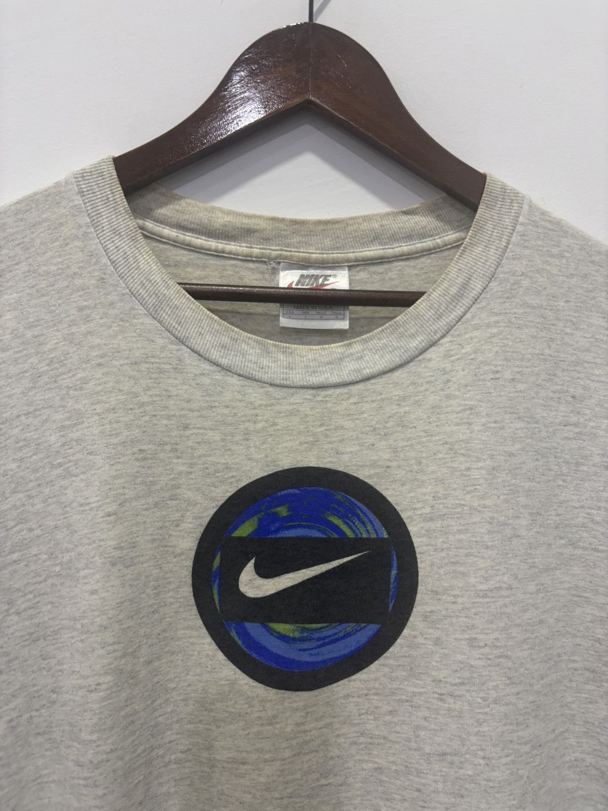 Nike × Vintage Vintage Nike Tshirt Size US L / EU 52-54 / 3 - 3 Thumbnail
