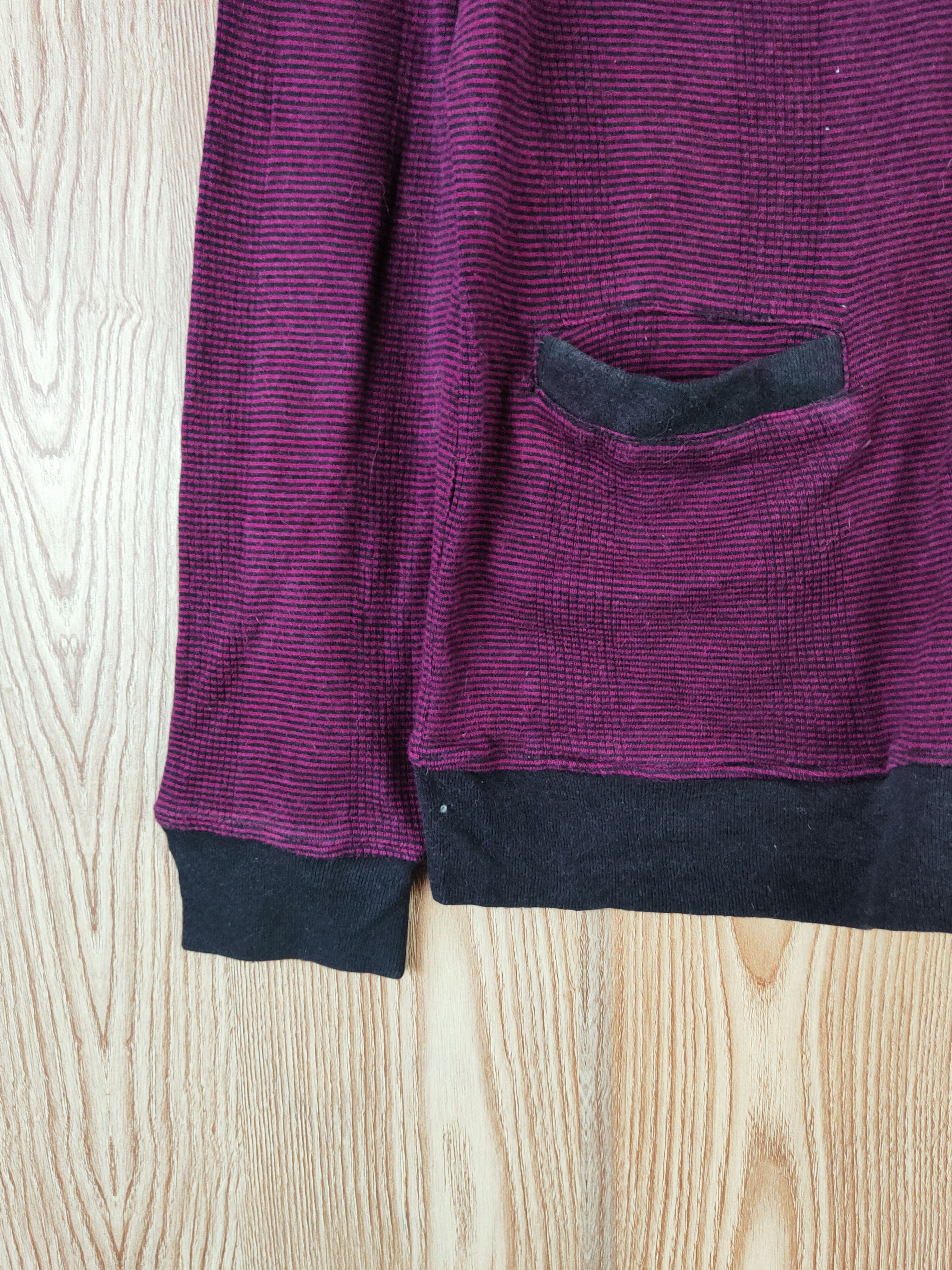 Japanese Brand × Vintage Style Mart Purple Knitwear Cardigan #W870 Size L / US 10 / IT 46 - 4 Thumbnail