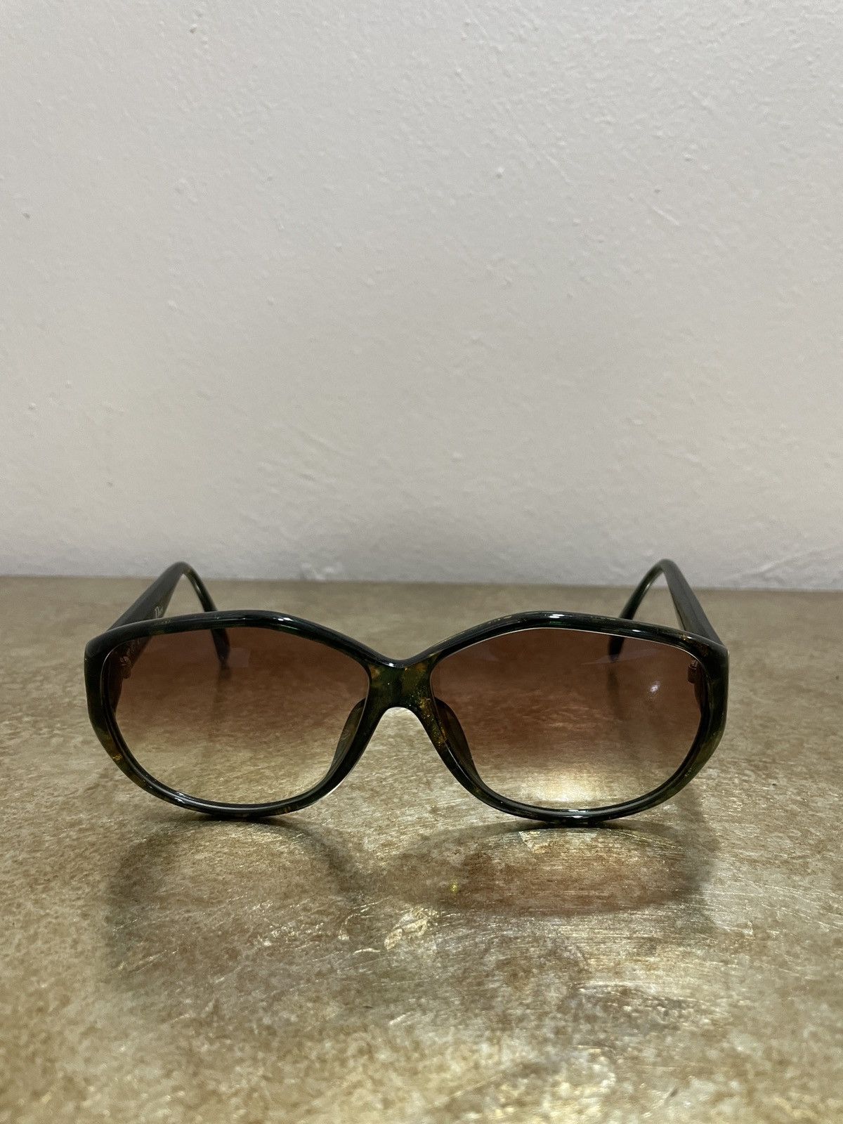 Christian Dior Monsieur Christian Dior Sunglasses Retro Chromax Mix Green Plastic Size ONE SIZE - 2 Thumbnail