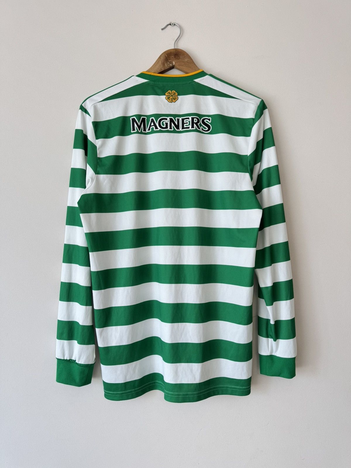 Adidas Celtic Glasgow 2020-2021 Home Soccer Longsleeve Jersey Shirt Size US M / EU 48-50 / 2 - 2 Thumbnail