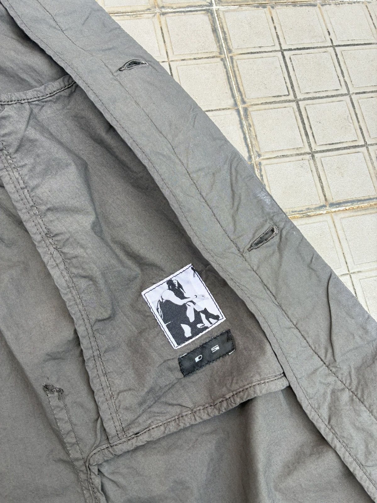 Rick Owens Rick Owens DRKSHDW 2018FW Waxed Jacket Size US S / EU 44-46 / 1 - 9 Thumbnail