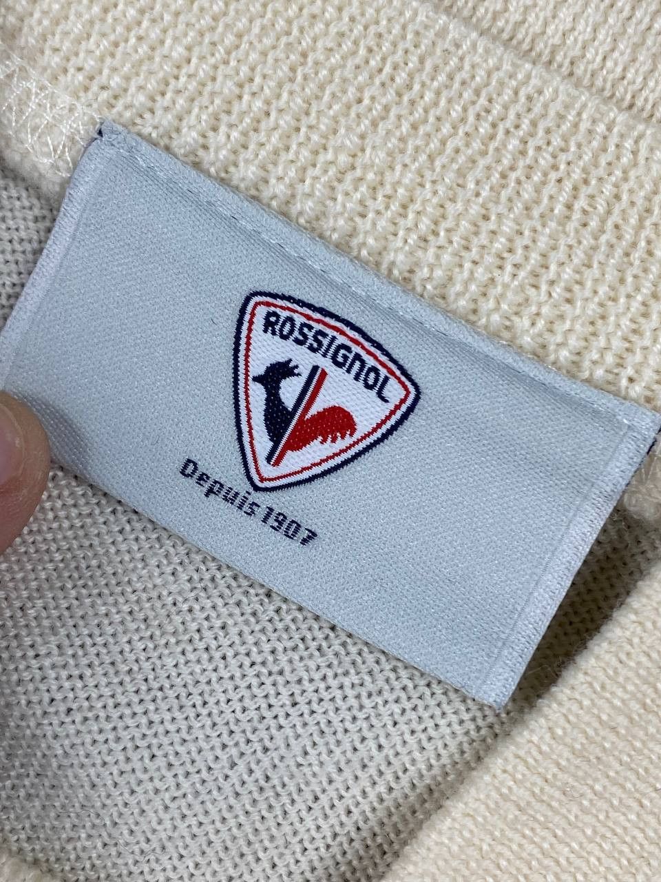 Rossignol Rossignol Wool Knit Sweater Big Logo Men Size M Size US M / EU 48-50 / 2 - 9 Thumbnail