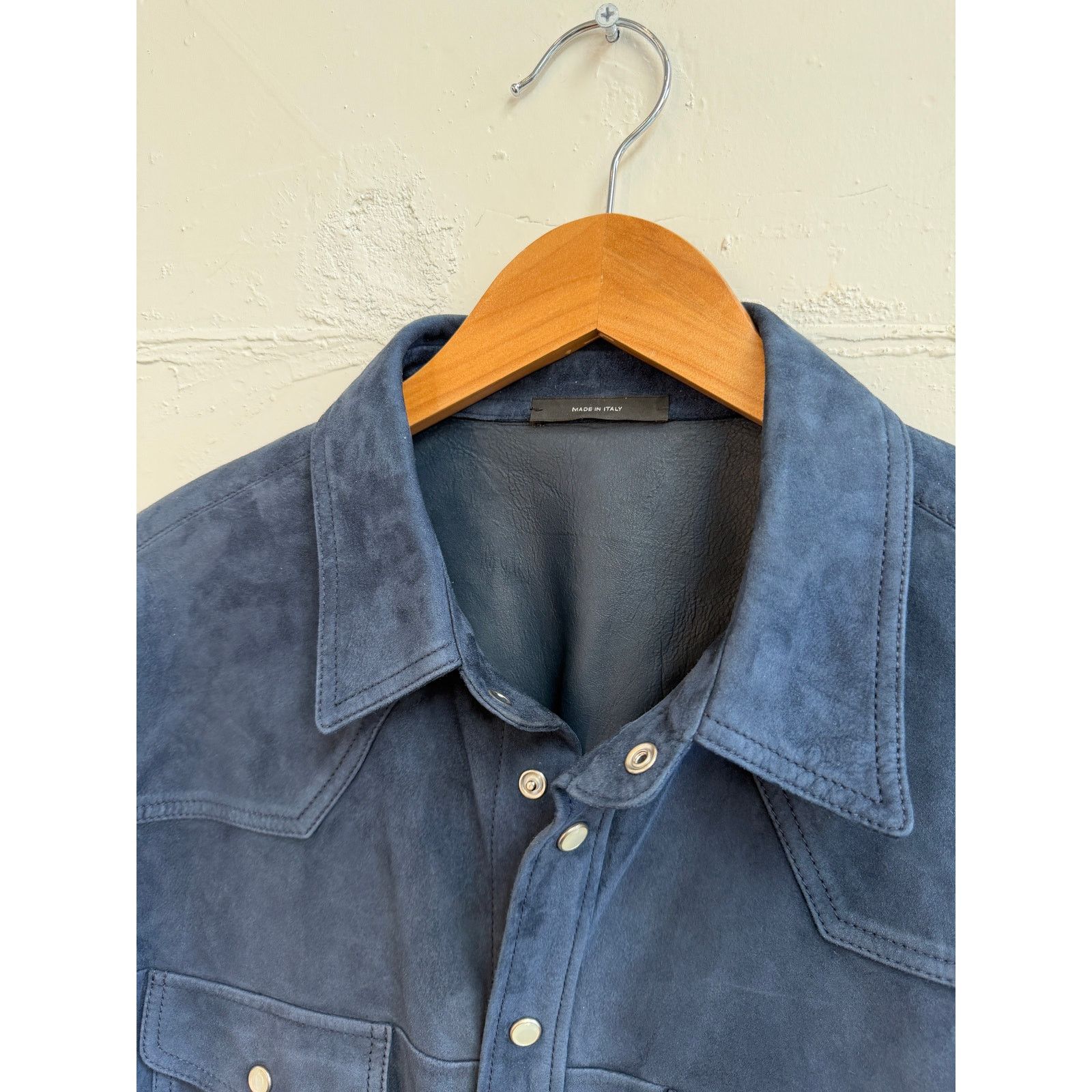 Tom Ford Tom Ford Suede Western Shirt Size US L / EU 52-54 / 3 - 2 Thumbnail