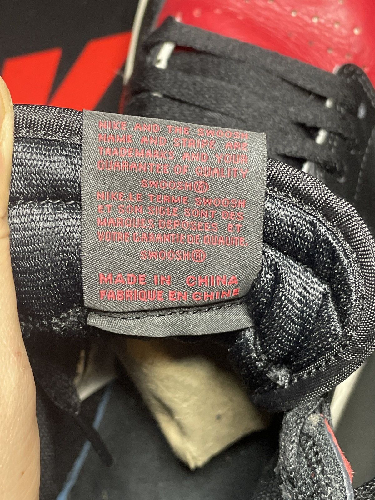 Jordan Brand × Nike Air Jordan 1 Bred Toe 2017 Size 8.5 Size US 8.5 / EU 41-42 - 8 Thumbnail