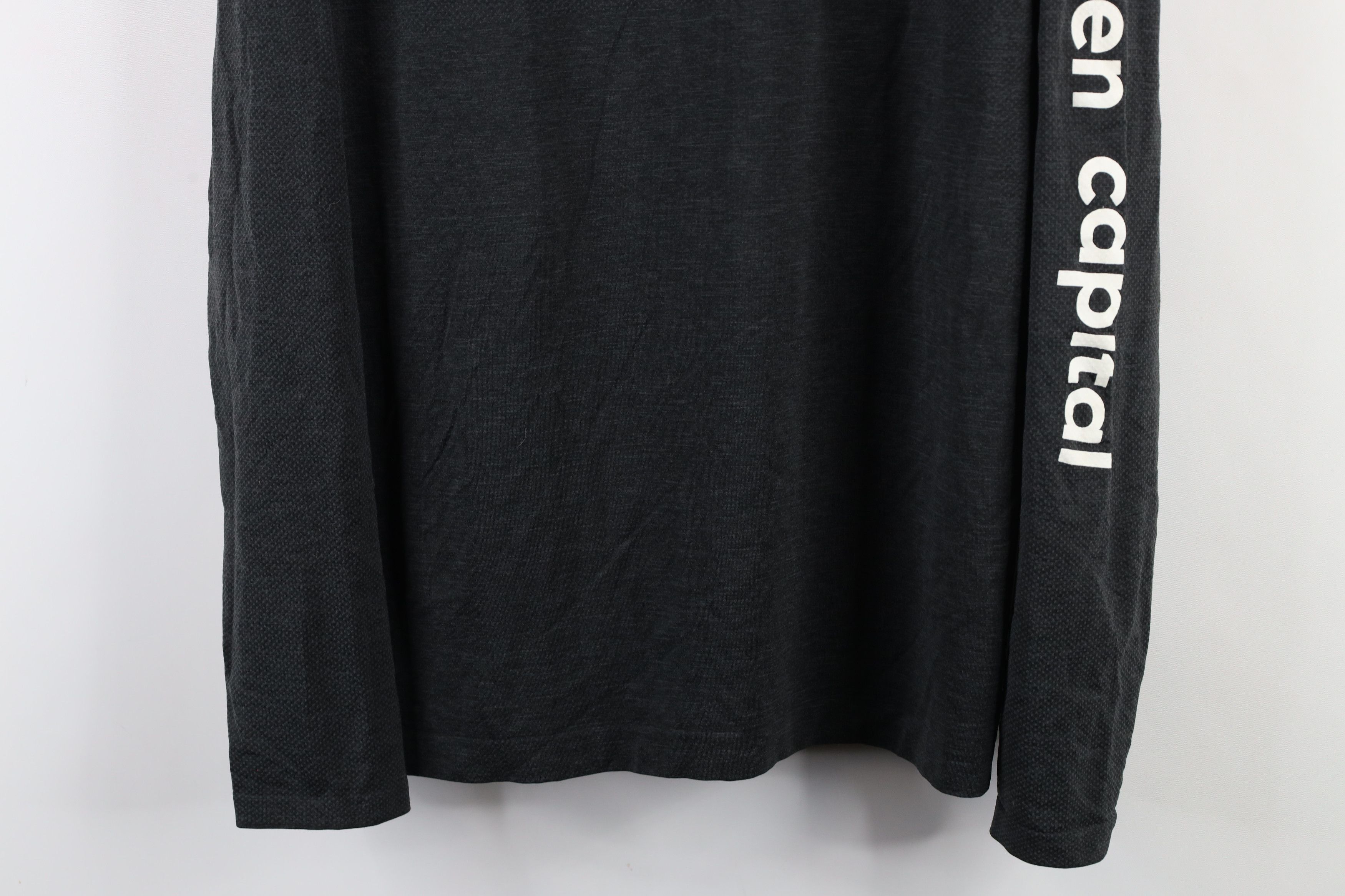 Lululemon × Vintage Lululemon Vent Tech Long Sleeve Yoga Gym T-Shirt Dark Gray Size US M / EU 48-50 / 2 - 3 Thumbnail