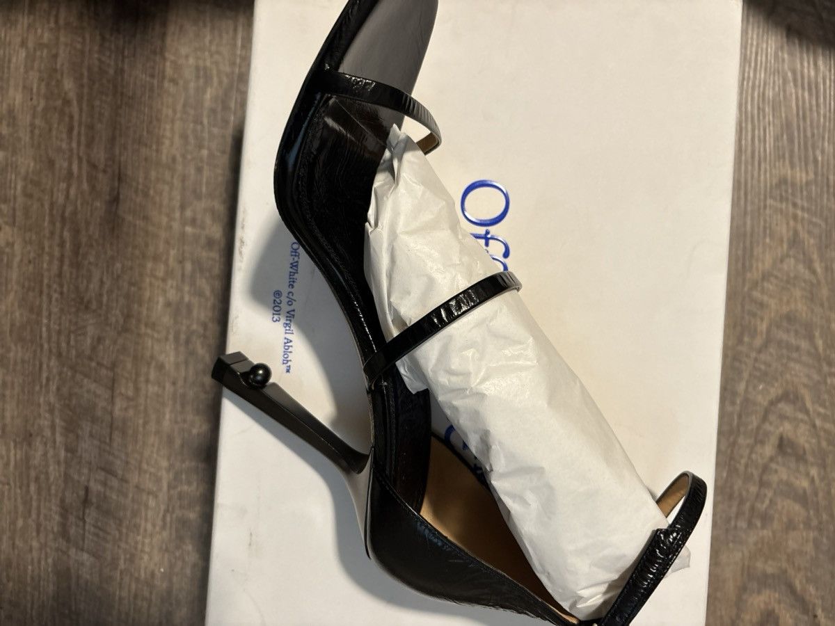 Off-White Off white lollipop strappy heel Size US 7 / IT 37 - 6 Thumbnail