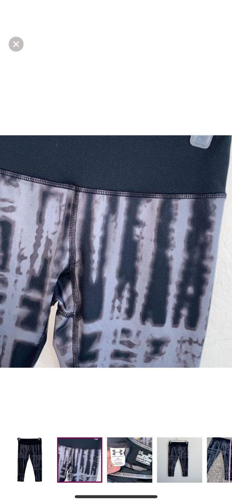 Under Armour Under armour XS fitted cropped leggings Size 26" / US 2 / IT 38 - 2 Thumbnail