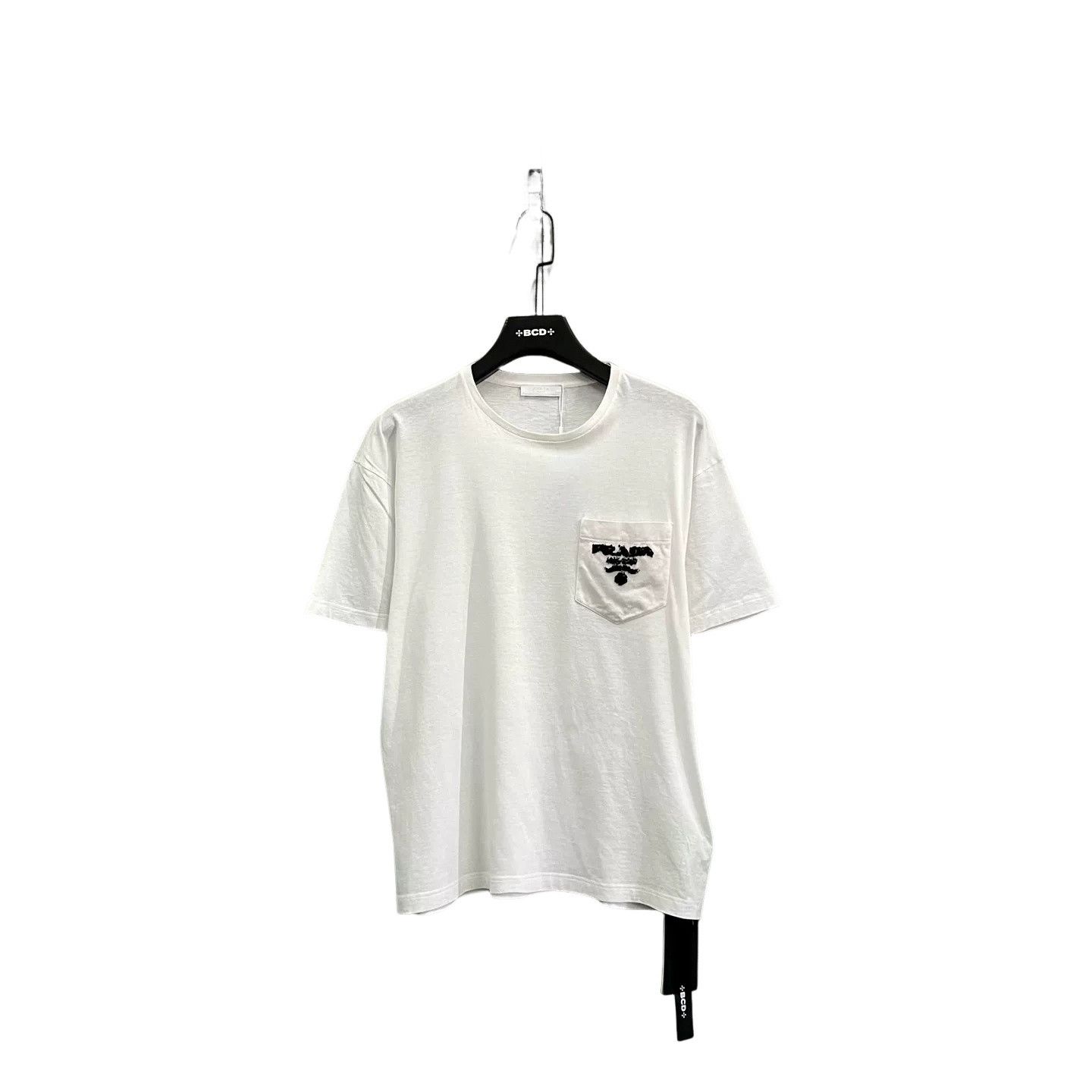 プラダ UJN639 19年 ﾎﾜｲﾄ Acronyms ﾌﾟﾘﾝﾄTｼｬﾂ S Prada Prada Acronym T-shirt | Grailed