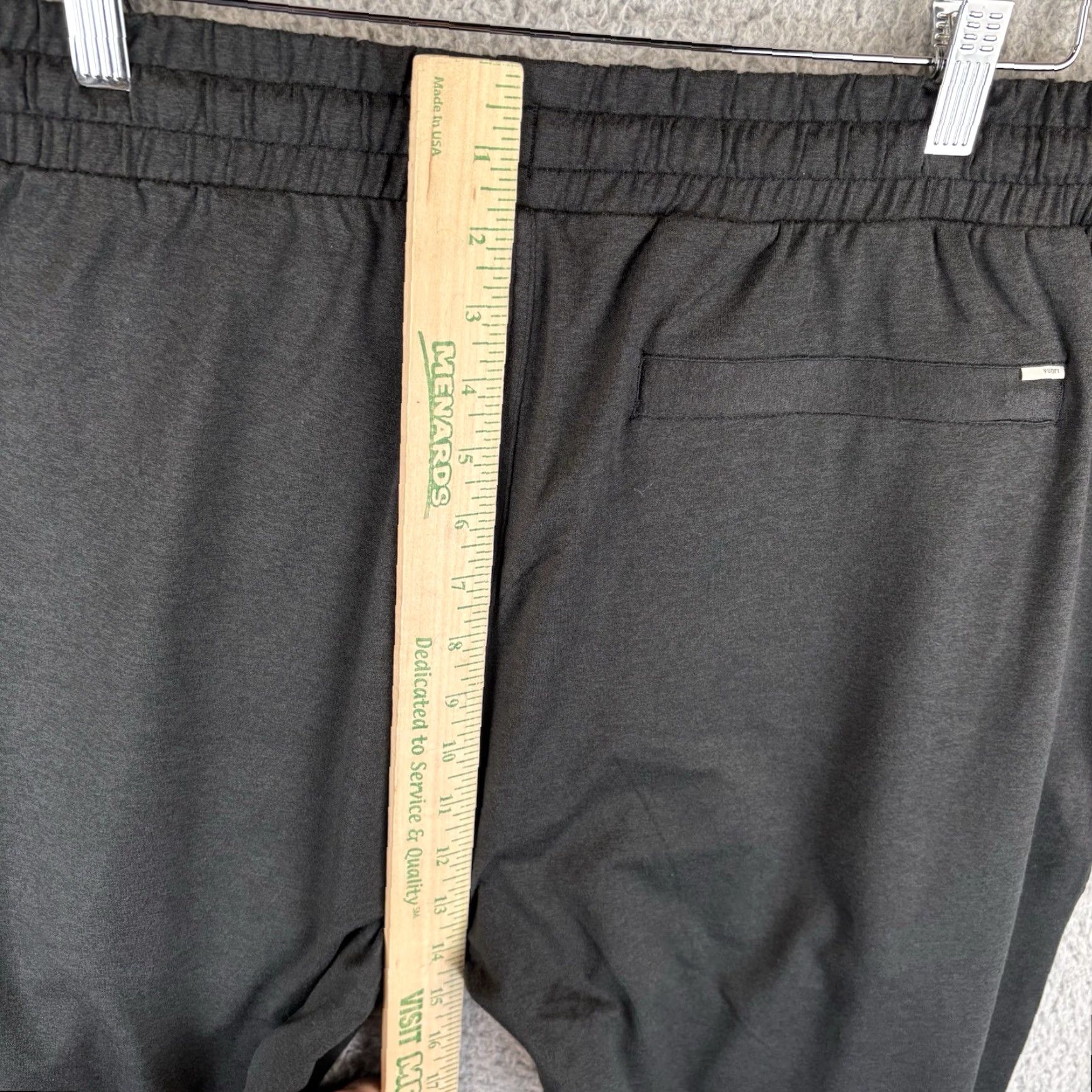 Vuori Vuori Jogger Pants Mens 2XL Black Lightweight Pockets Drawstring Tapered Inseam 29in V438 Size US 39 - 7 Thumbnail