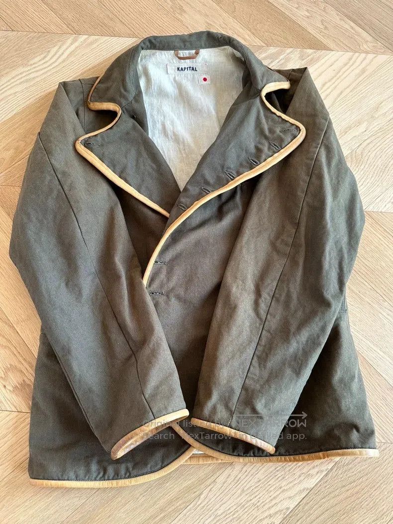 Kapital KAPITAL Vintage Canvas Hunting Jacket Size US M / EU 48-50 / 2 - 4 Thumbnail
