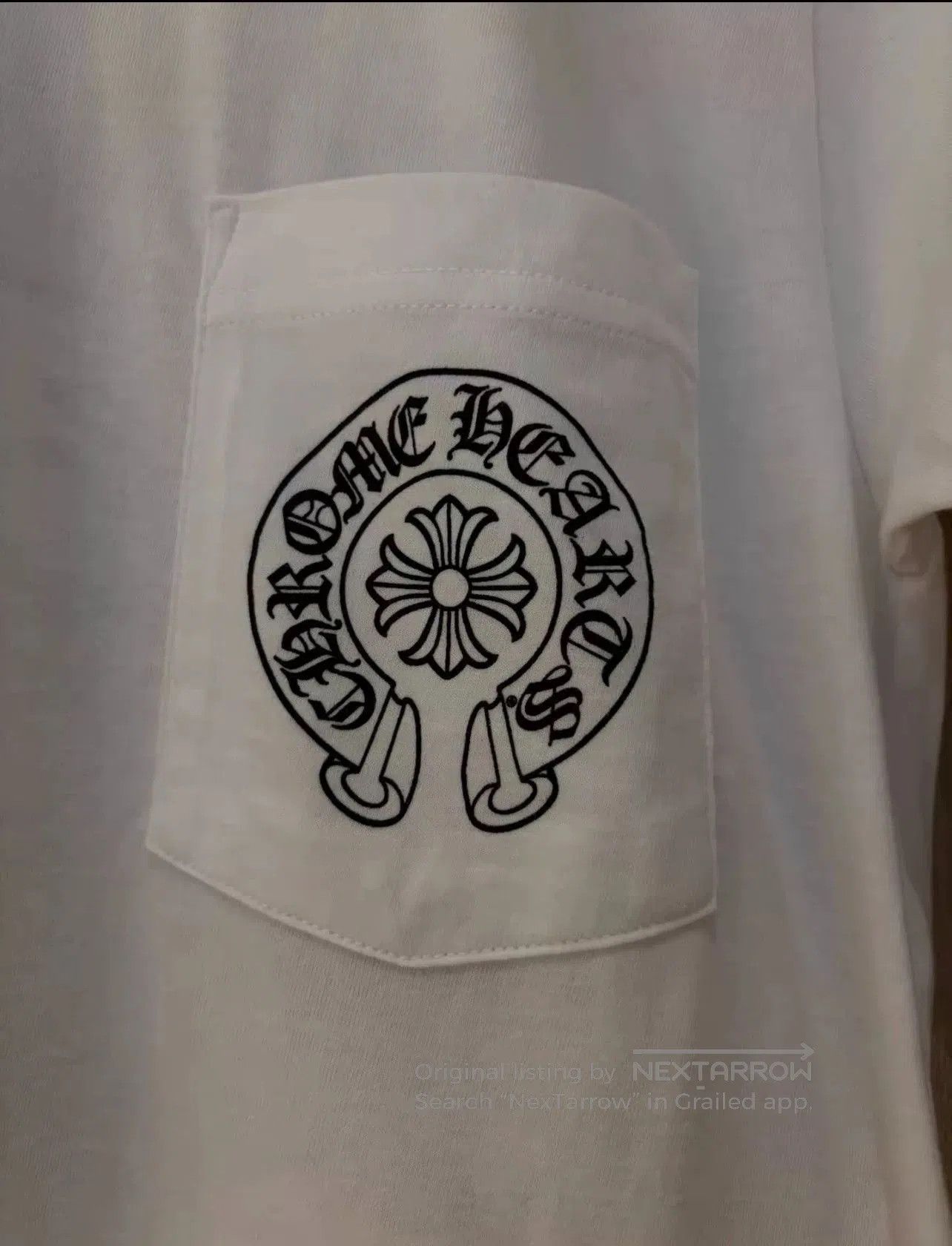 Chrome Hearts Chrome Hearts White Chengdu Limited Horseshoe Tee. Size US S / EU 44-46 / 1 - 3 Thumbnail