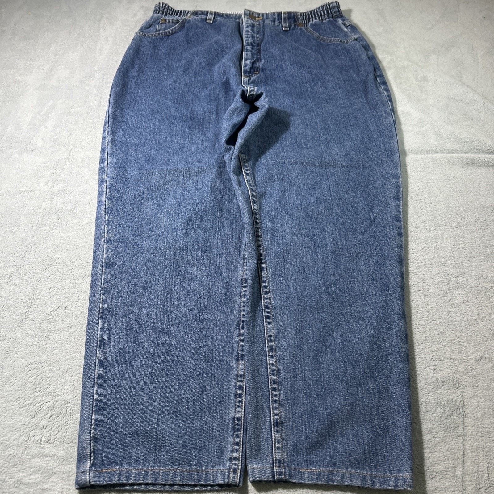 L.L. Bean LL Bean Relaxed Straight Jeans Women 16 34x27 Hamilton Loose Size 38" / US 16 / IT 52 - 10 Thumbnail