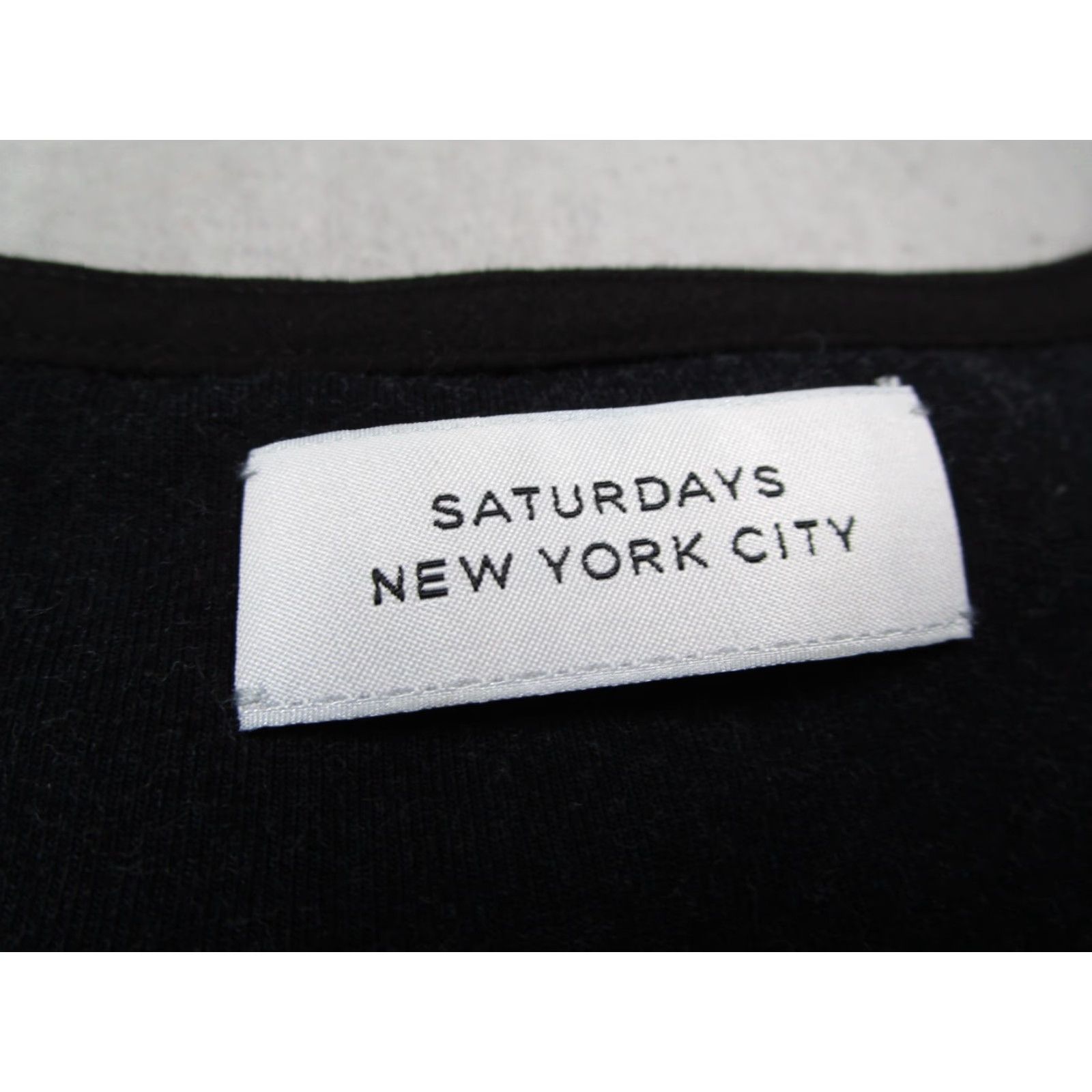 Saturdays NYC VINTAGE None Shirt Mens Large Blue Long Sleeve Henley Cotton Blend Travel Casual Fall Spring Summer Winter Men Size US L / EU 52-54 / 3 - 2 Thumbnail