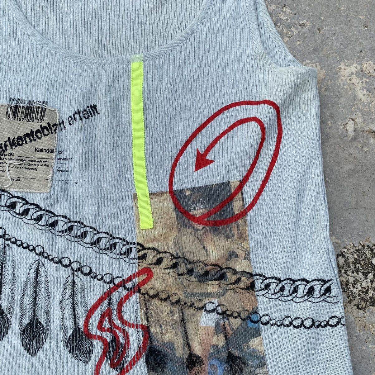 Japanese Brand Y2K kira milano design crop singlet tee Size US XS / EU 42 / 0 - 3 Thumbnail