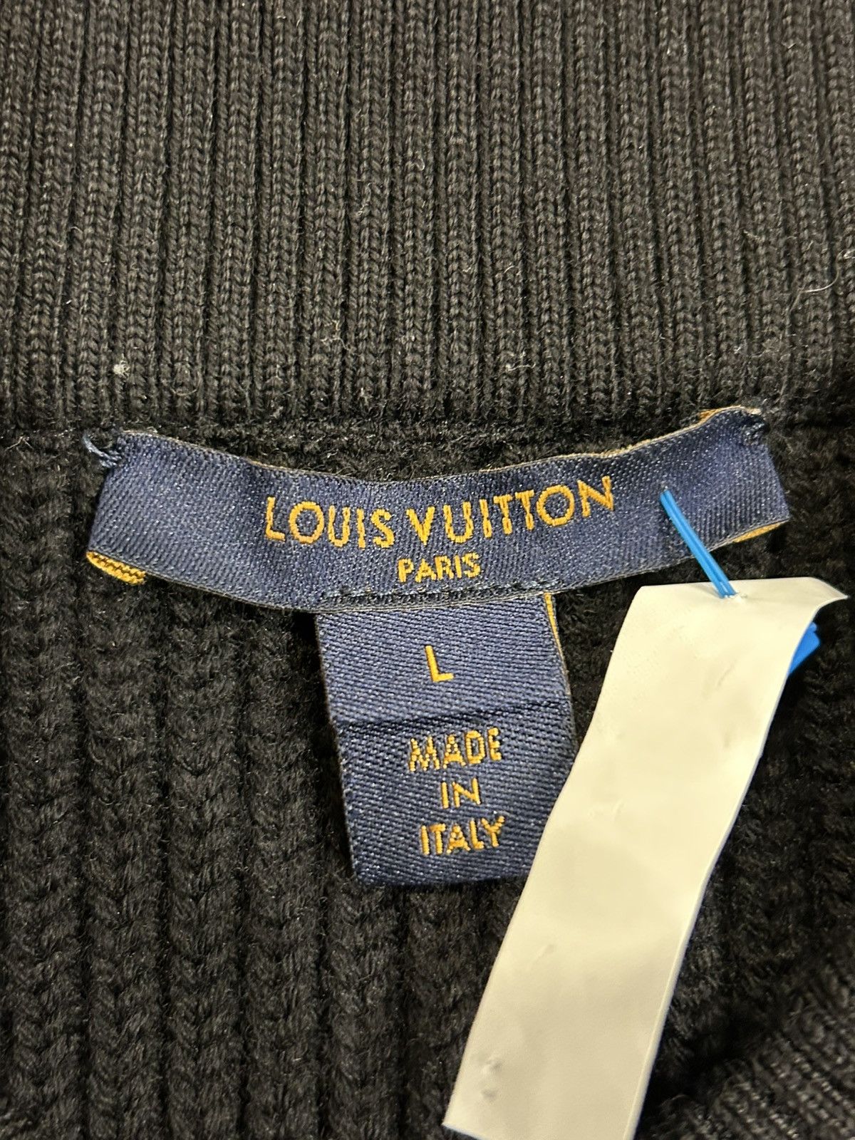 Louis Vuitton Louis Vuitton Heavy Knit Monogram Zip Up Sweater Size US L / EU 52-54 / 3 - 4 Thumbnail