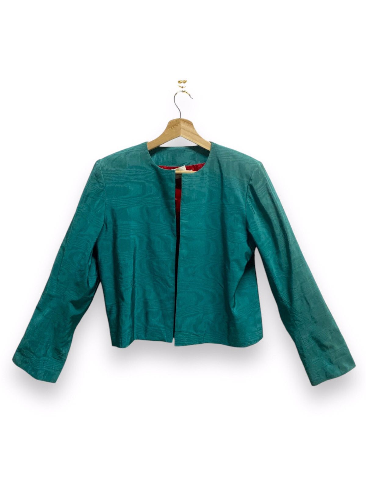 Vintage × Yves Saint Laurent Vintage Yves Saint Lauren Crop Top Blazzer coat Size S / US 4 / IT 40 - 1 Thumbnail