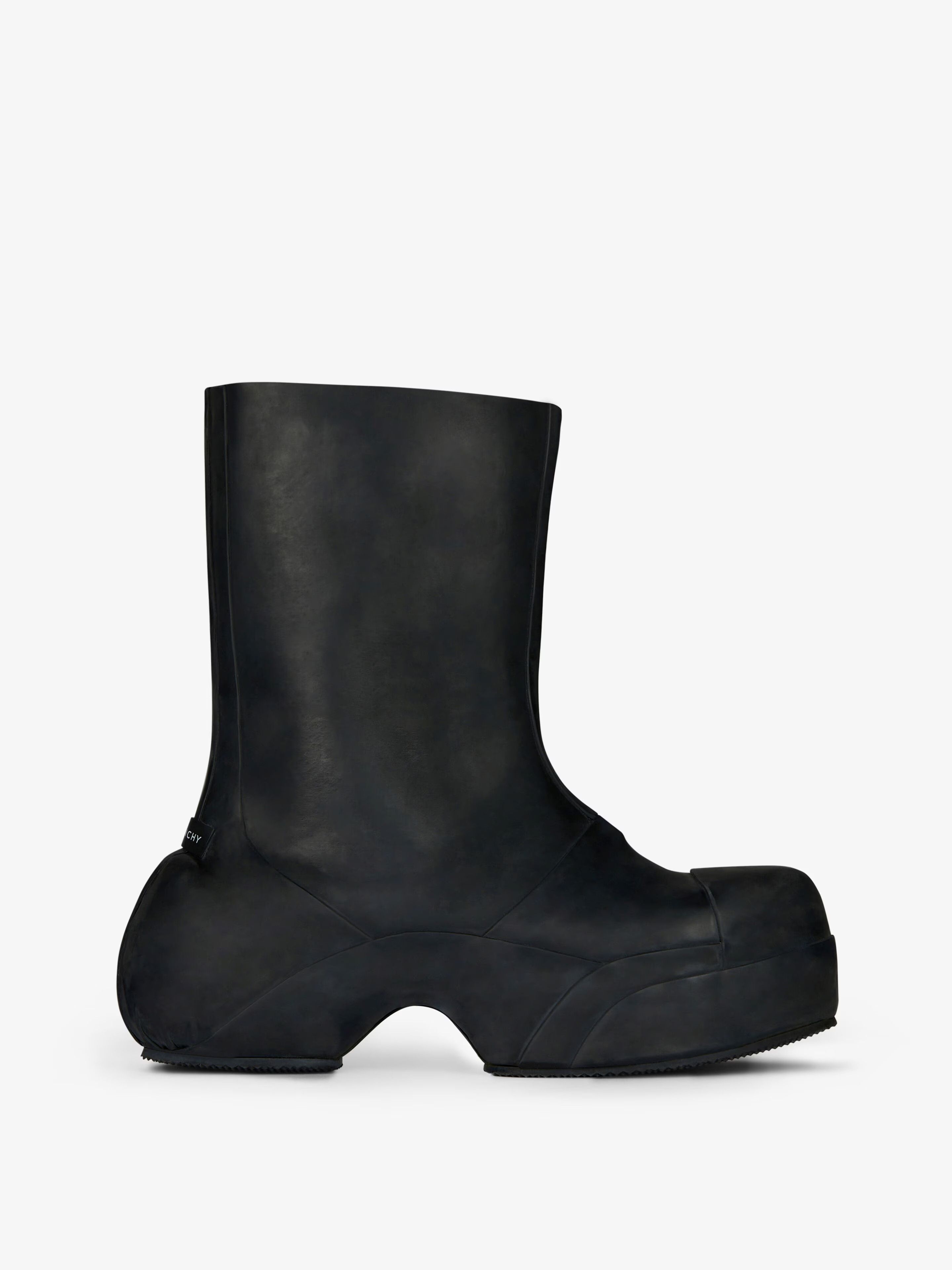 Givenchy GIVENCHY BOOTS MONOGRAM LOGO 4G LEATHER BH700ZH1EC-001 | Grailed