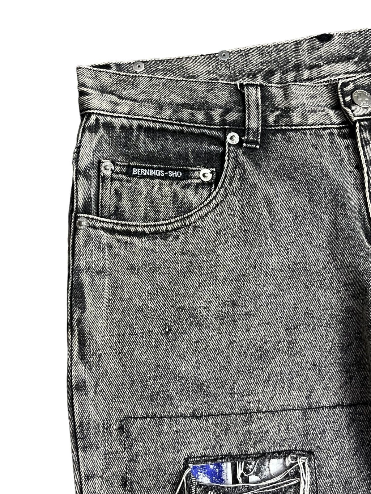 STUDIOUS × Seditionaries 90’s PUNK FLARE🔥STUDIO SHO Grunge Ripped Distressed Denim💥 Size 30" / US 8 / IT 44 - 14 Thumbnail