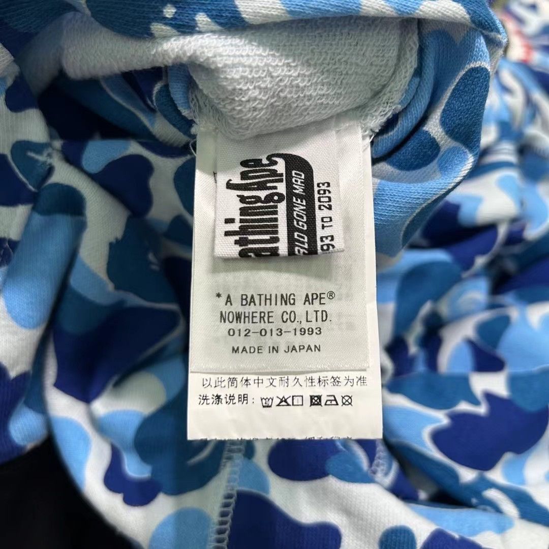 Bape COLOR CAMO SHARK FULL ZIP HOODIE Size US XXL / EU 58 / 5 - 6 Thumbnail