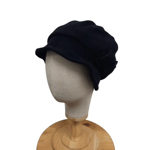 Lanvin 🪷 Vintage lanvin flower visor wool hat Size ONE SIZE - 1 Thumbnail