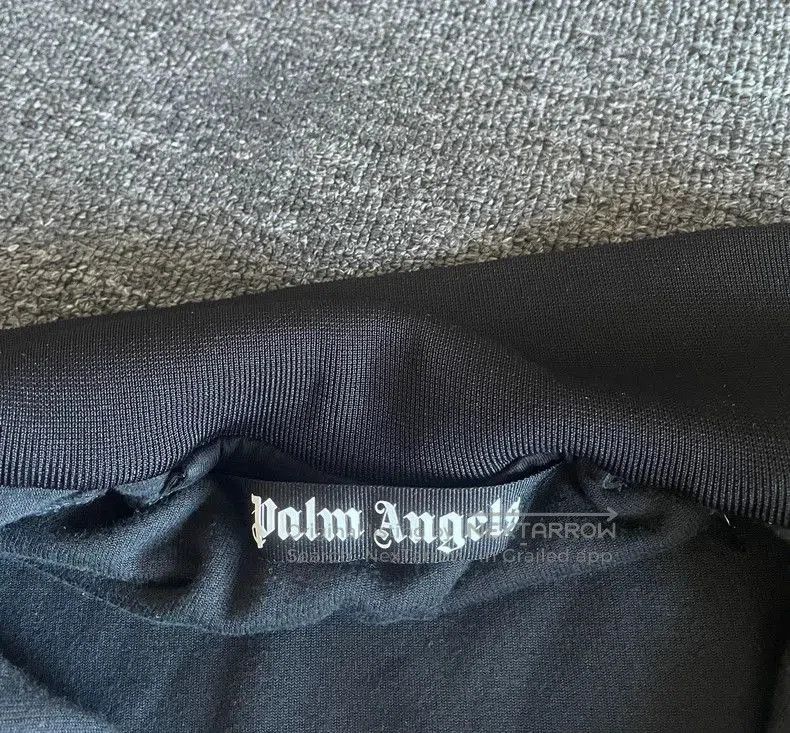 Palm Angels Palm Angels Black Velour Track Jacket. Size US S / EU 44-46 / 1 - 4 Thumbnail