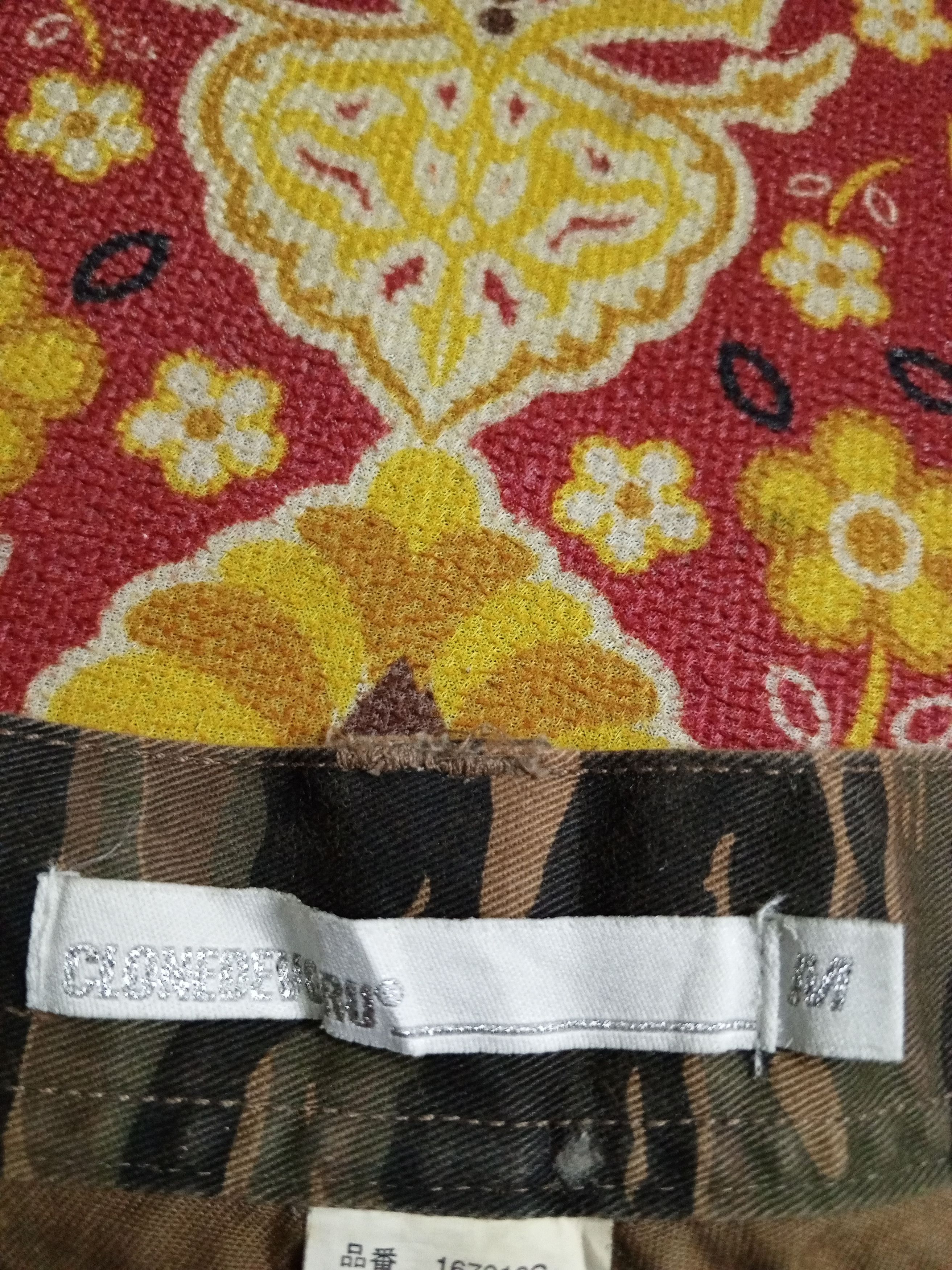Japanese Brand CLONEDEVGRU CAMO TIGET 3Q MULTIPOCKET RARE Size US 31 - 12 Thumbnail