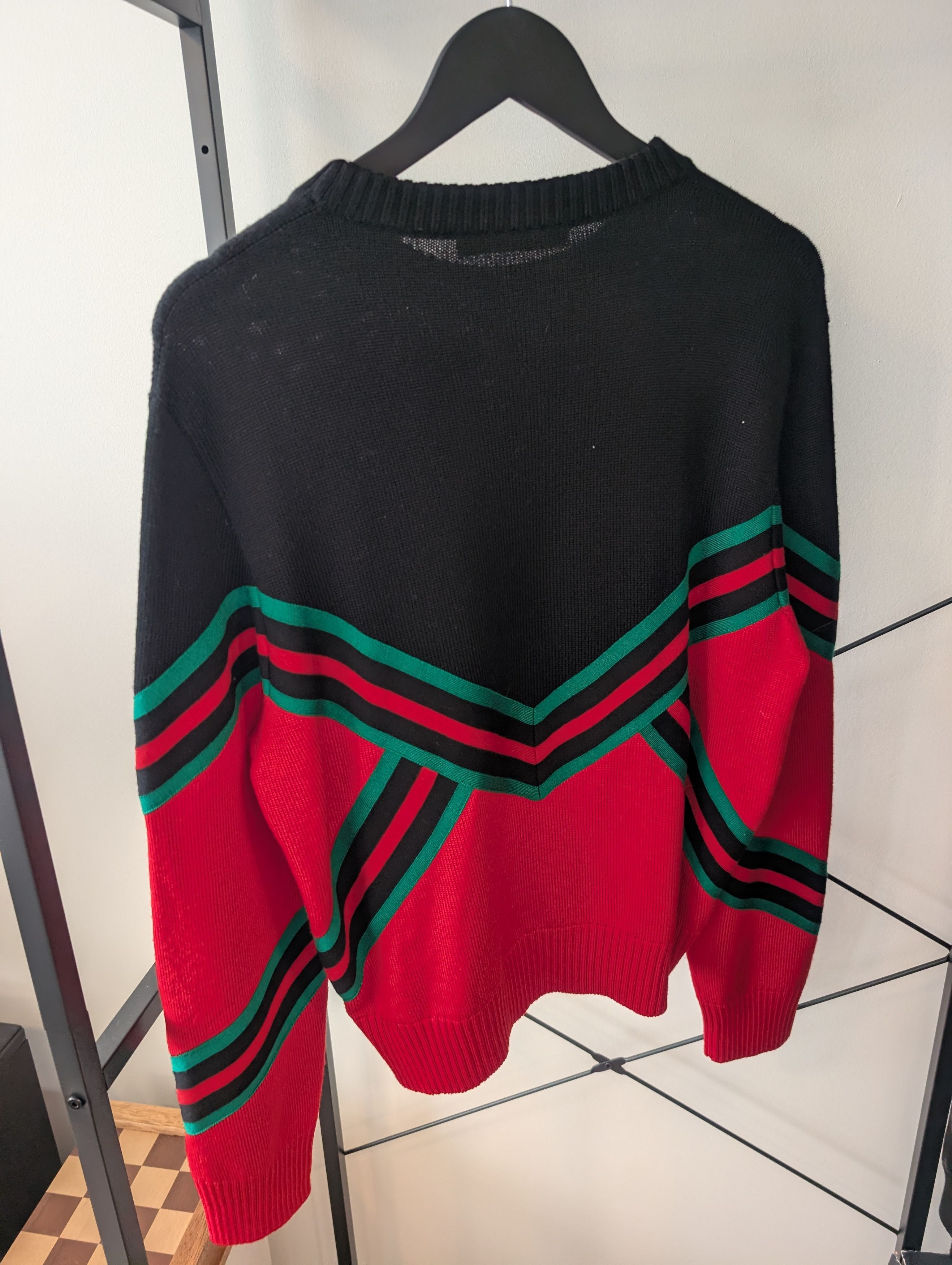Louis Vuitton Louis Vuitton wool logo patch sweater Size US M / EU 48-50 / 2 - 2 Thumbnail