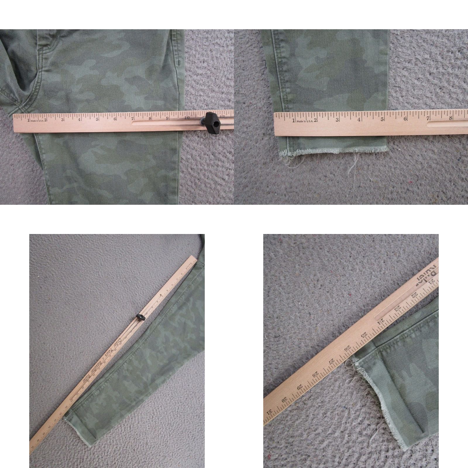 Old Navy Old Navy Rockstar Super Skinny Camo Camouflage Denim Jeans Womens Size 10 Size 32" / US 10 / IT 46 - 8 Thumbnail