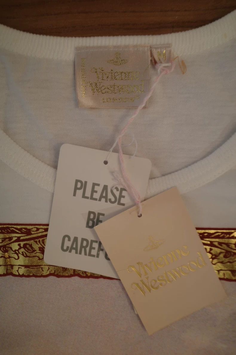 Vivienne Westwood Vivienne Westwood Gold foil oil painting T-shirt Size M / US 6-8 / IT 42-44 - 5 Thumbnail