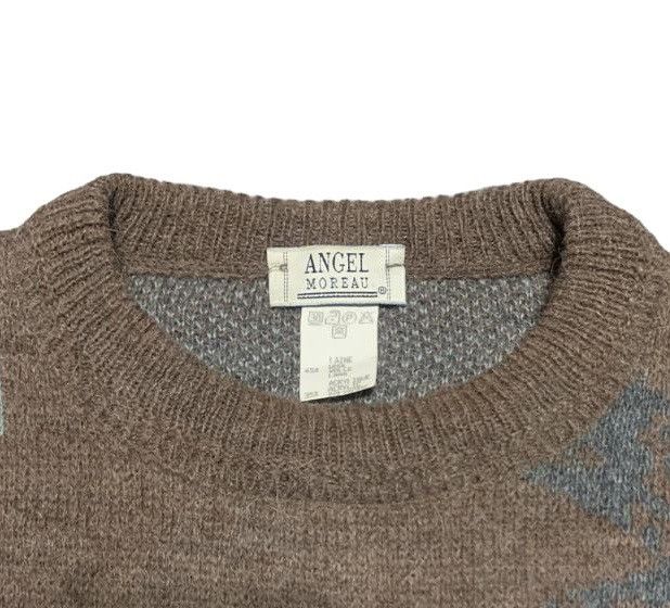 Vintage Wool knitwear Sweater Hype Color Angel Moreau