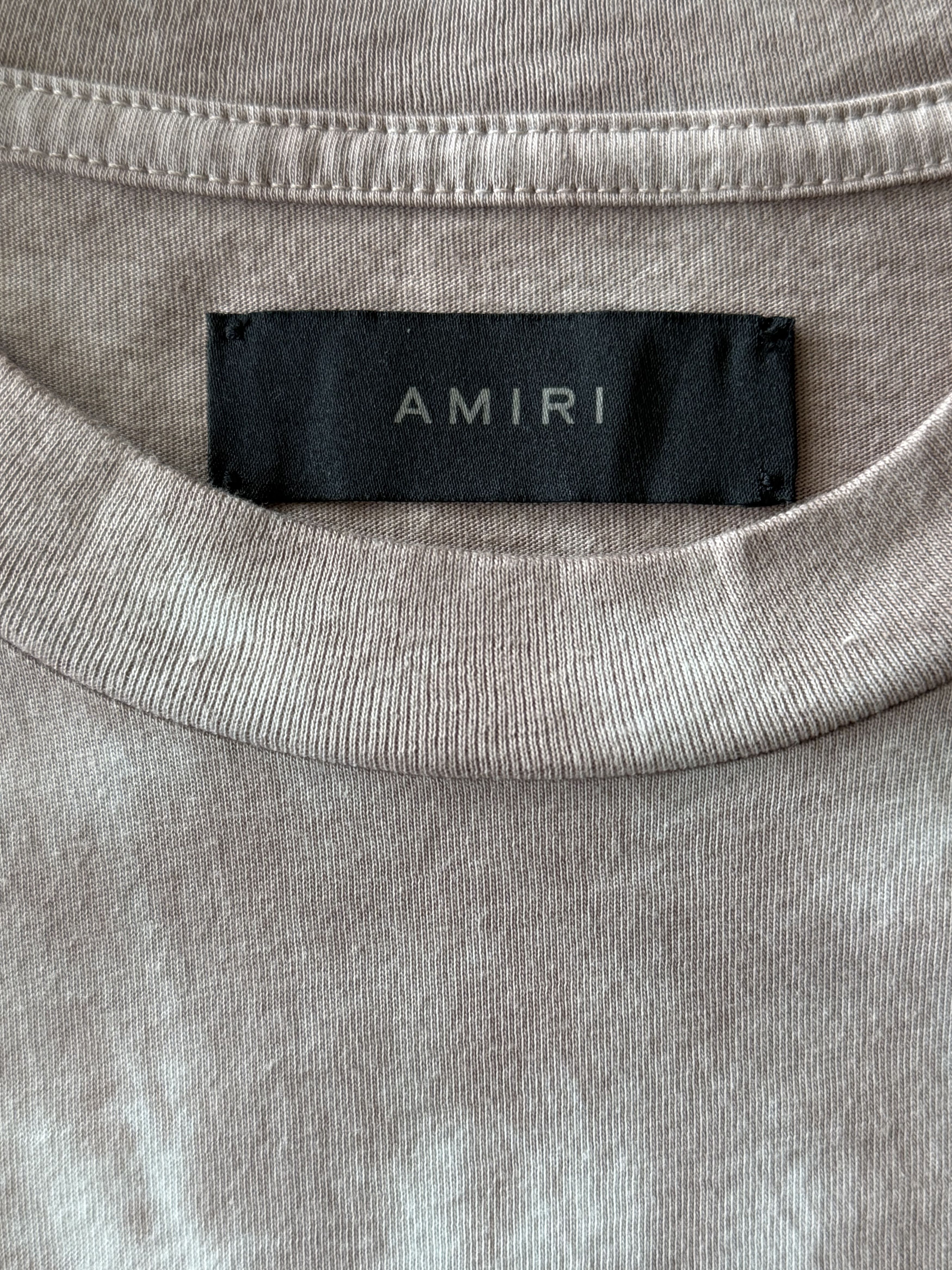 Amiri Amiri Brown Tie-Dye MA Core Logo T-Shirt Size US M / EU 48-50 / 2 - 3 Thumbnail