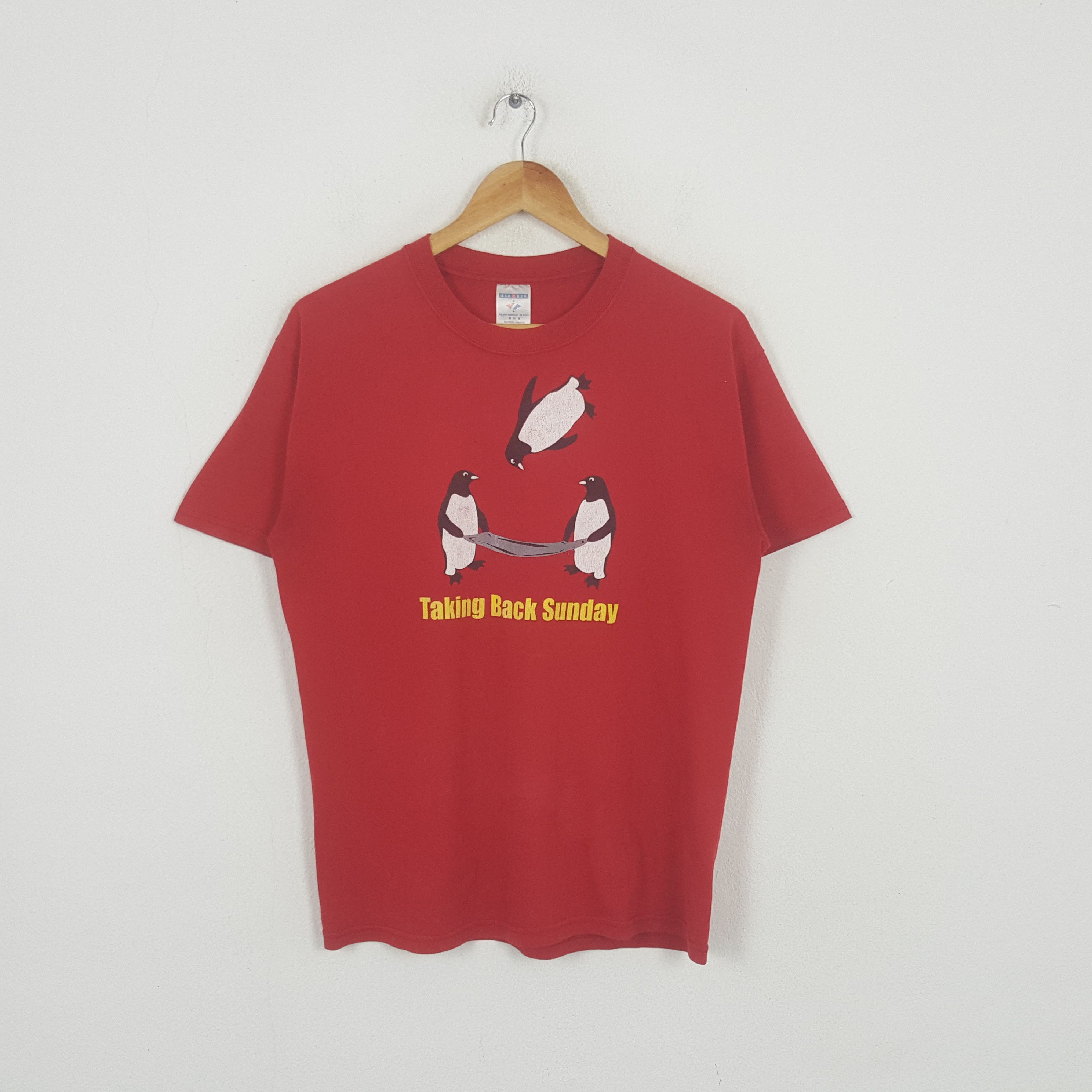 Vintage Taking Back Sunday American Rock Band Tshirt RR1