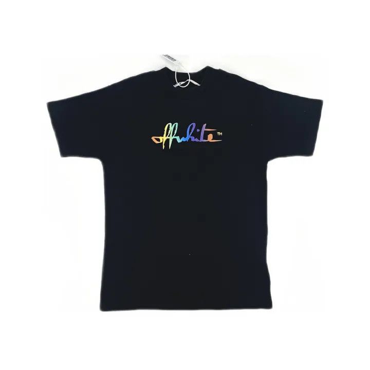 Off-White OFF-WHITE Stylish Black Short Sleeve T-Shirt 0079 Size US XS / EU 42 / 0 - 1 Thumbnail