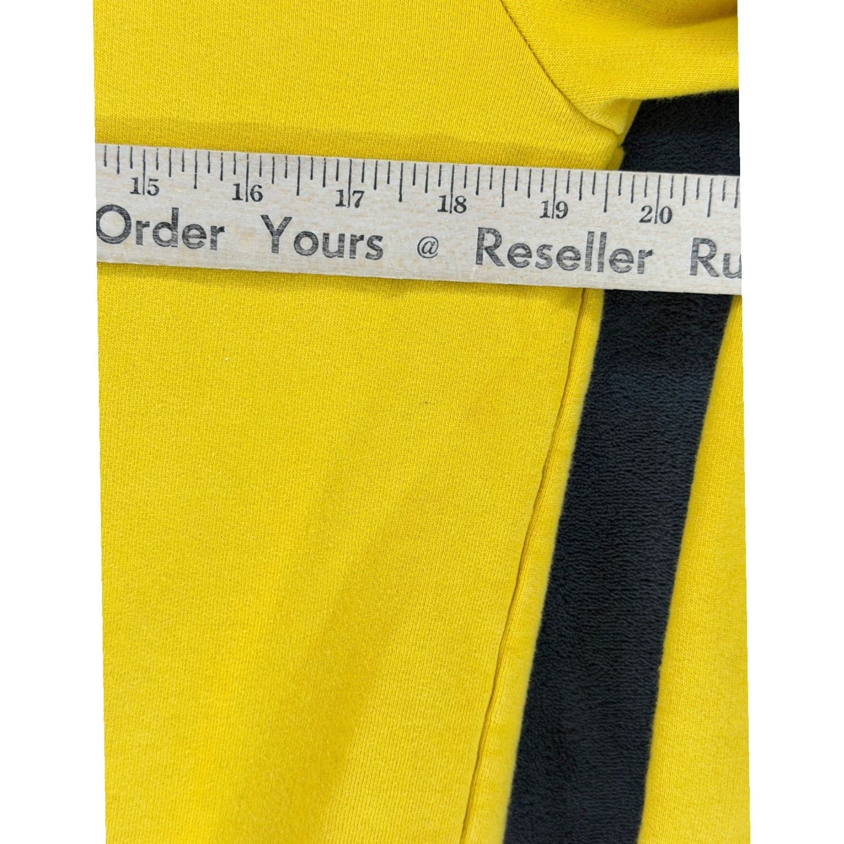 Brain Dead VINTAGE APC x Brain Dead Future Shock Hoodie Mens S Yellow Graphic Print Pullover Hooded Pockets Embroidered Logo Portugal Size US S / EU 44-46 / 1 - 7 Thumbnail