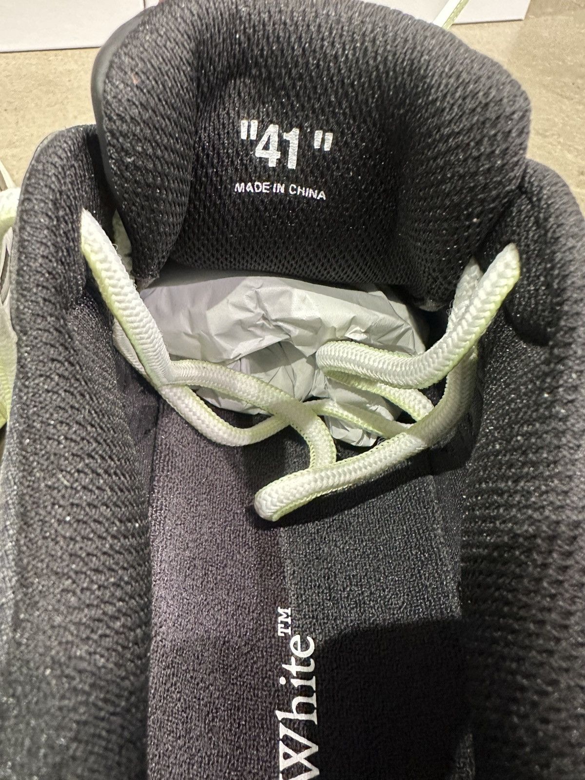 Off-White OFF-WHITE - Be Right Back Sneakers Black Lime Size US 8 / EU 41 - 6 Thumbnail