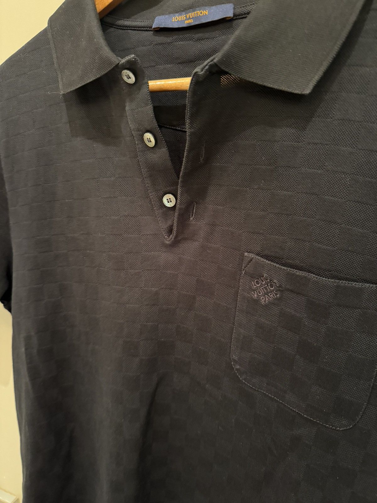 Louis Vuitton Louis Vuitton Damier Signature Polo Shirt Size US S / EU 44-46 / 1 - 5 Thumbnail