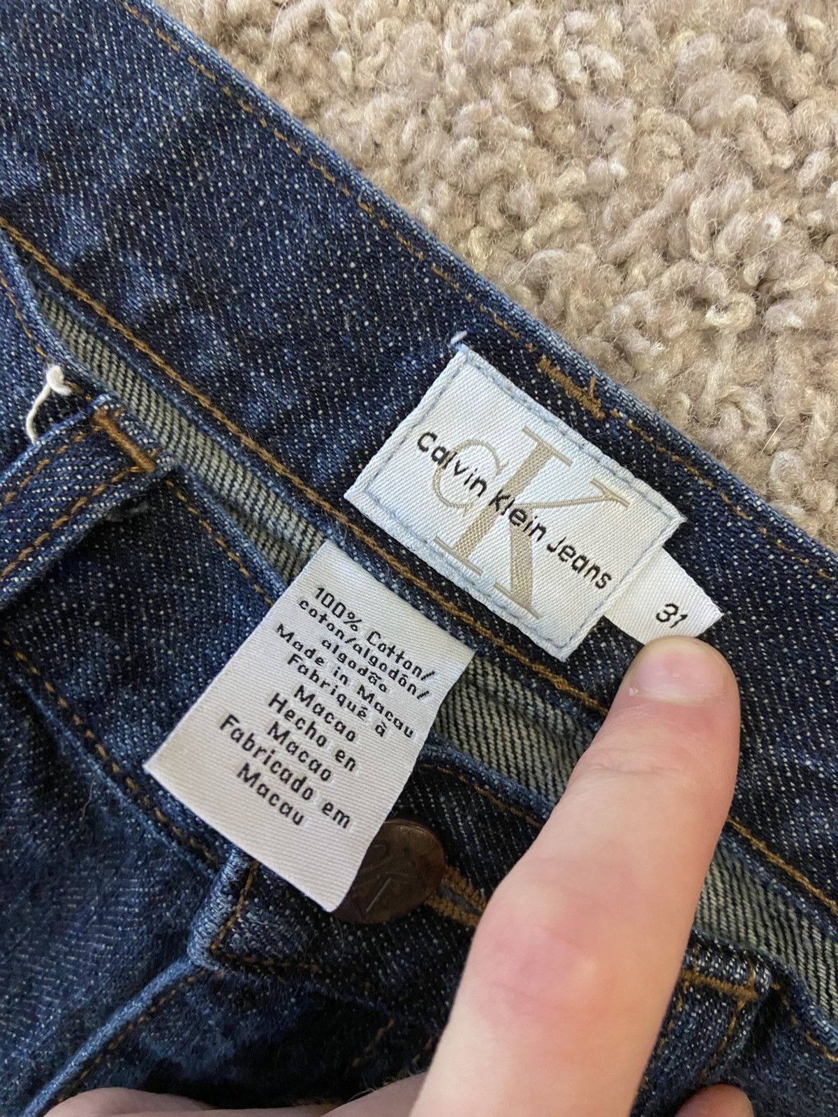 Calvin Klein Custom Calvin Klein Flared Jeans Size US 31 - 2 Thumbnail
