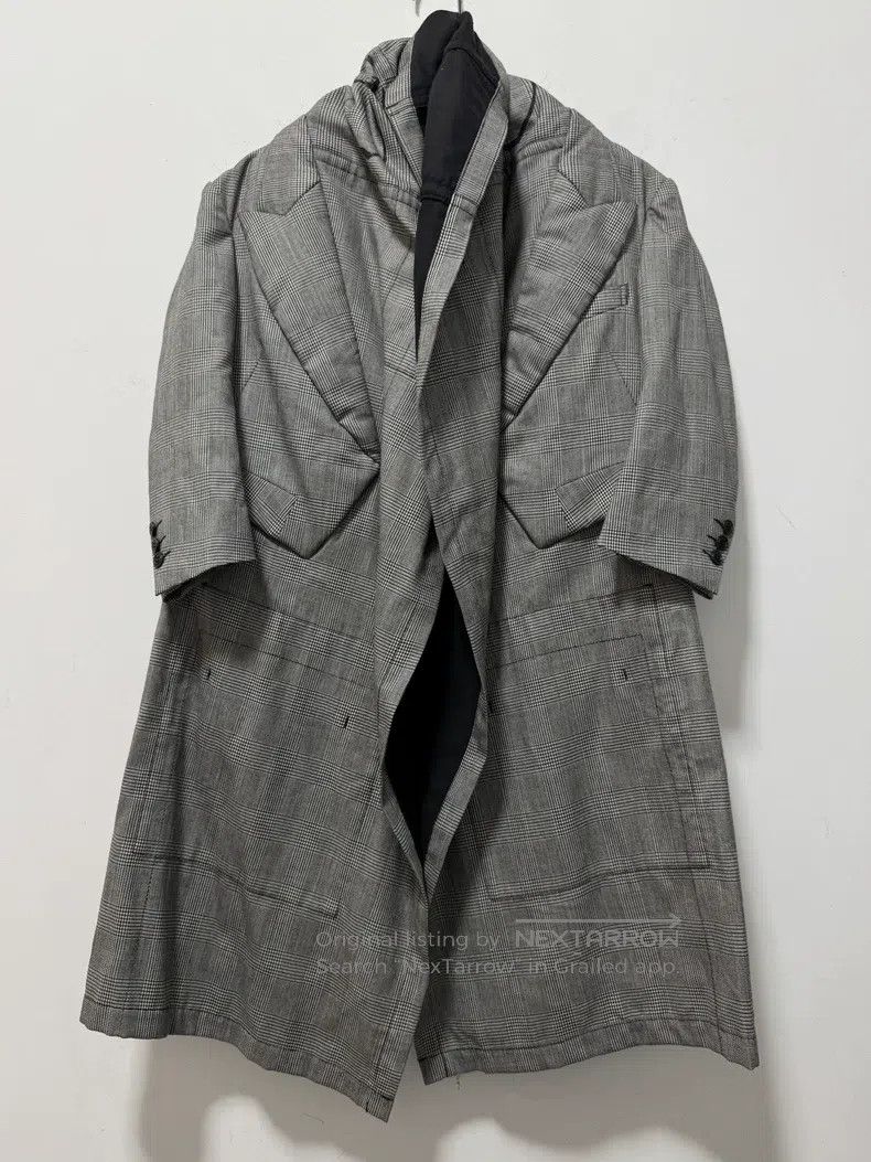 Comme des Garcons Comme Des Garcons Deconstructed Graffiti Coat Size XS / US 0-2 / IT 36-38 - 3 Thumbnail