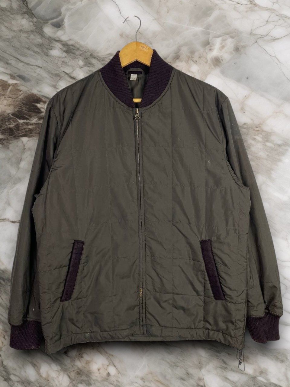 Japanese Brand vintage uniqlo thin puffer jacket nice design Size US M / EU 48-50 / 2 - 1 Thumbnail